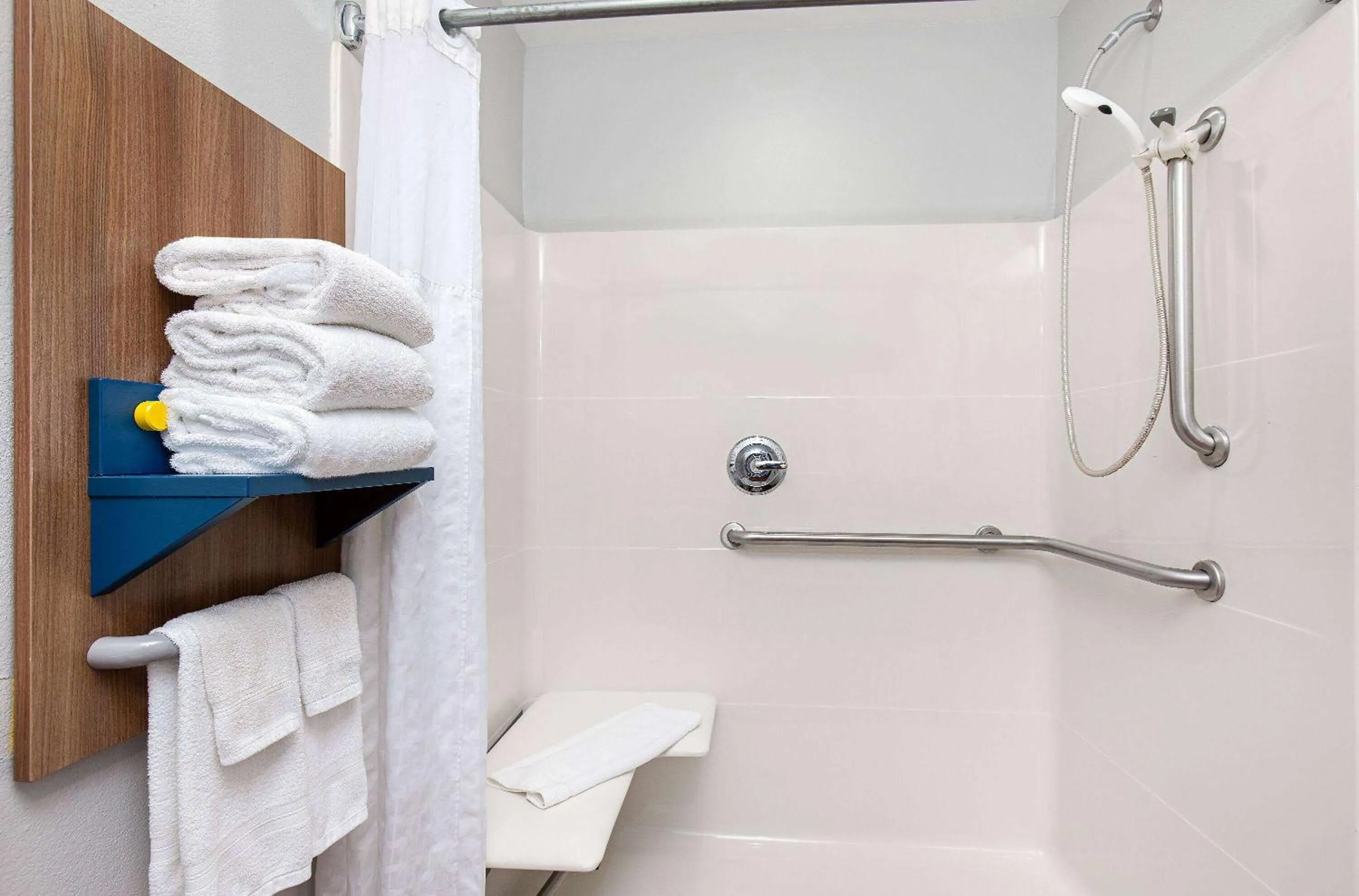 Shower in Microtel Inn & Suites Columbus North