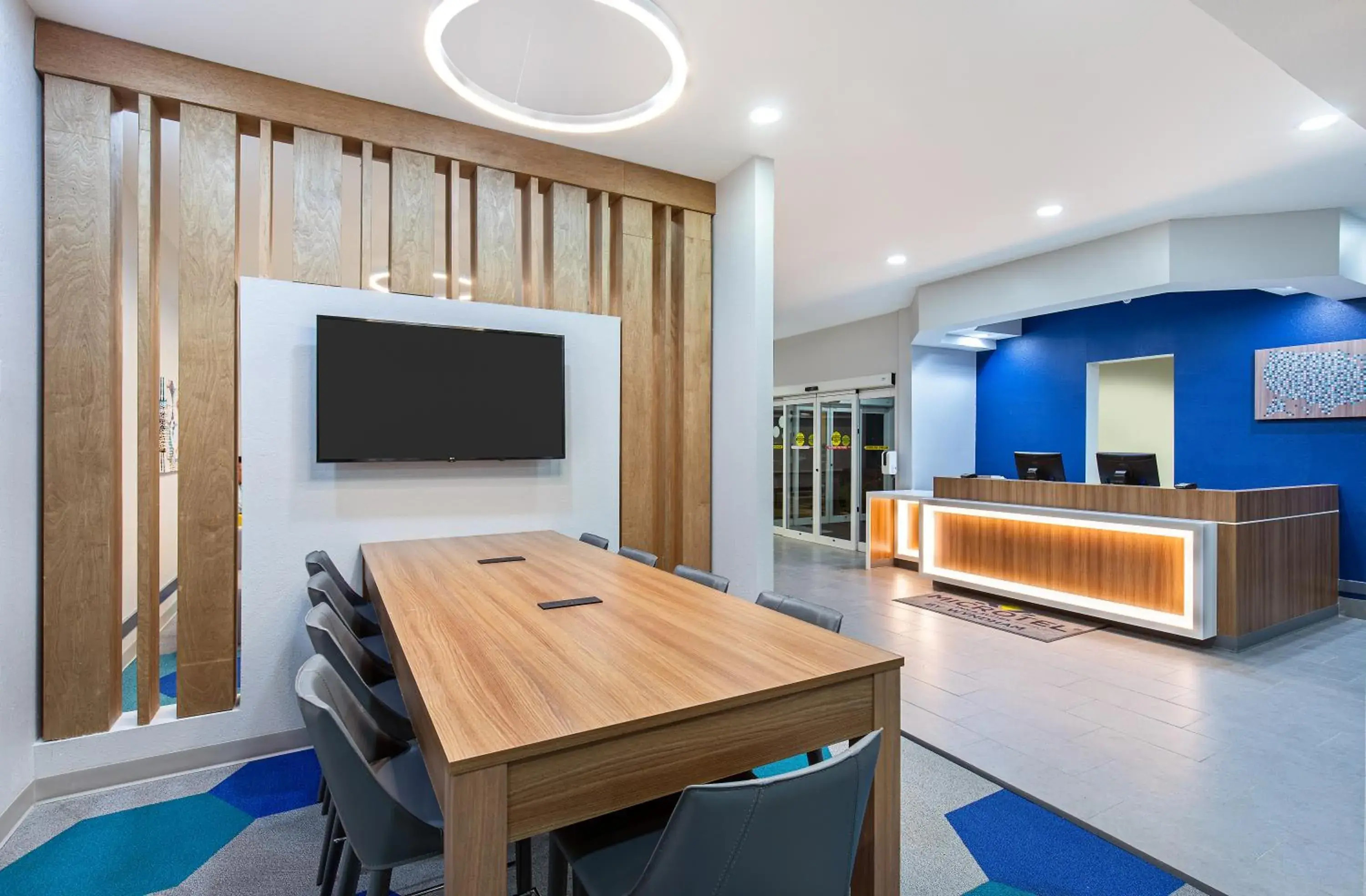 Lobby or reception in Microtel Inn & Suites Columbus North Lobby or reception in Microtel Inn & Suites Columbus North