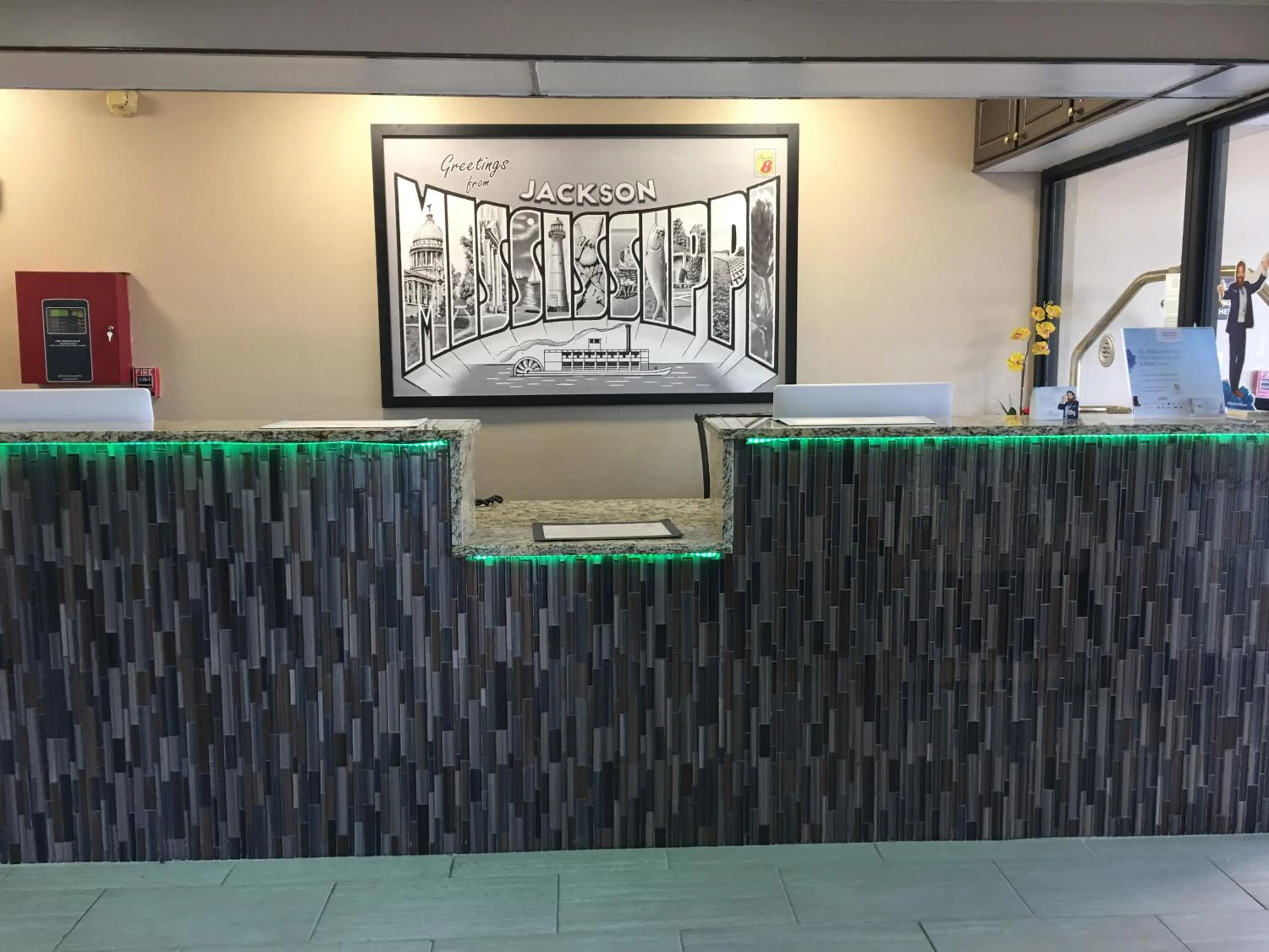 Lobby or reception in Super 8 by Wyndham Jackson Ridgeland