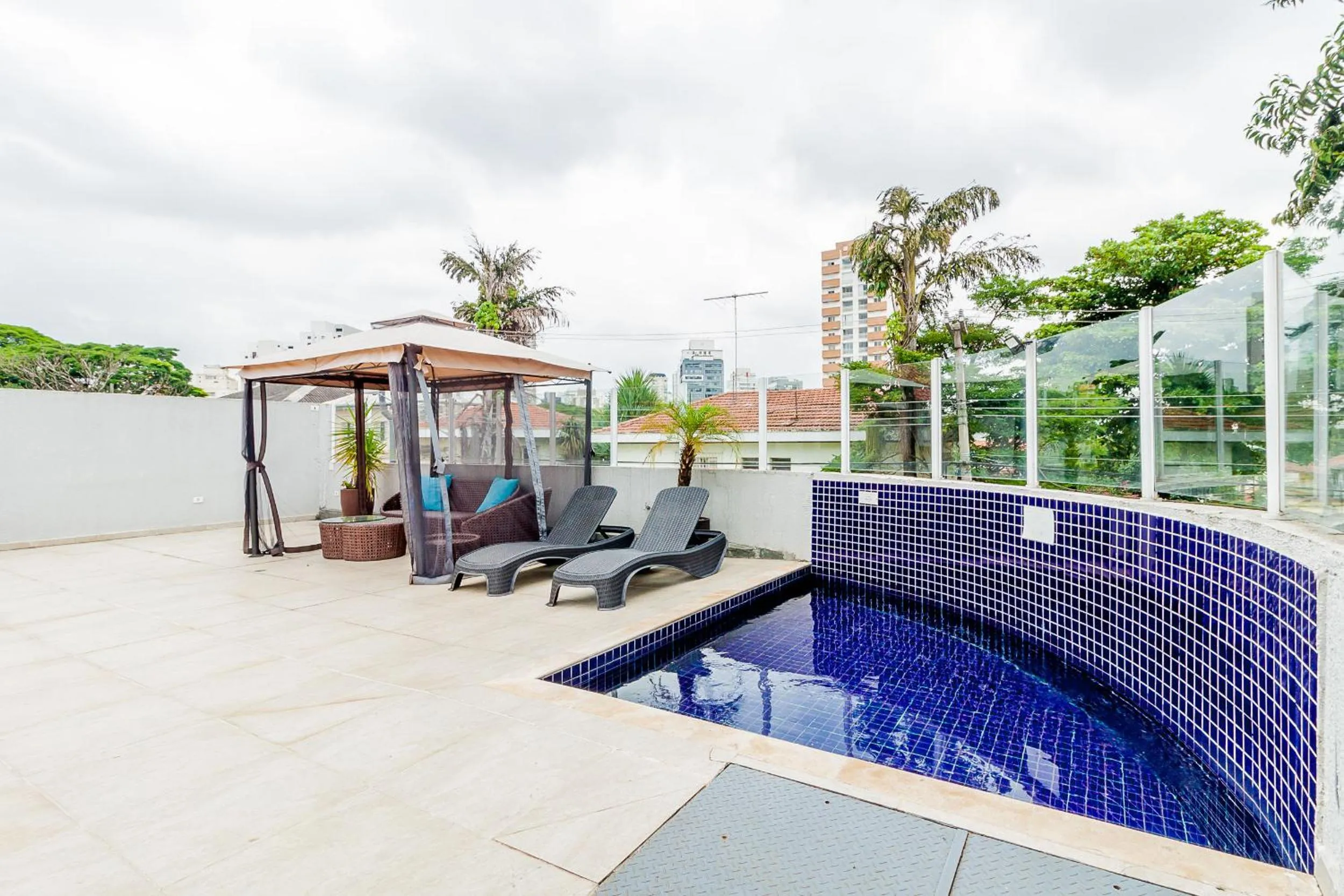 Solarium in Rock CGH Suites - Aeroporto de Congonhas