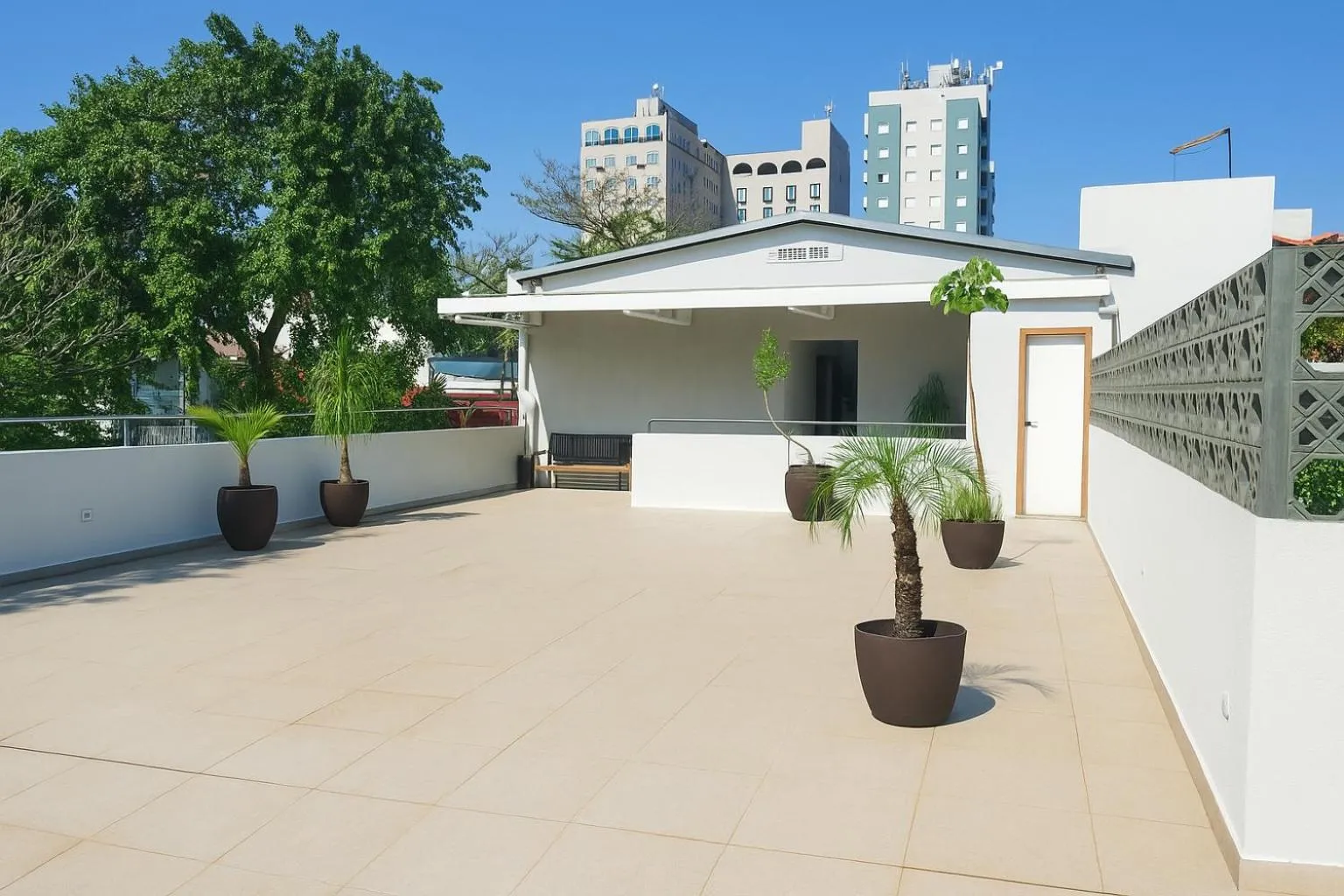 Balcony/Terrace in Rock CGH Suites - Aeroporto de Congonhas