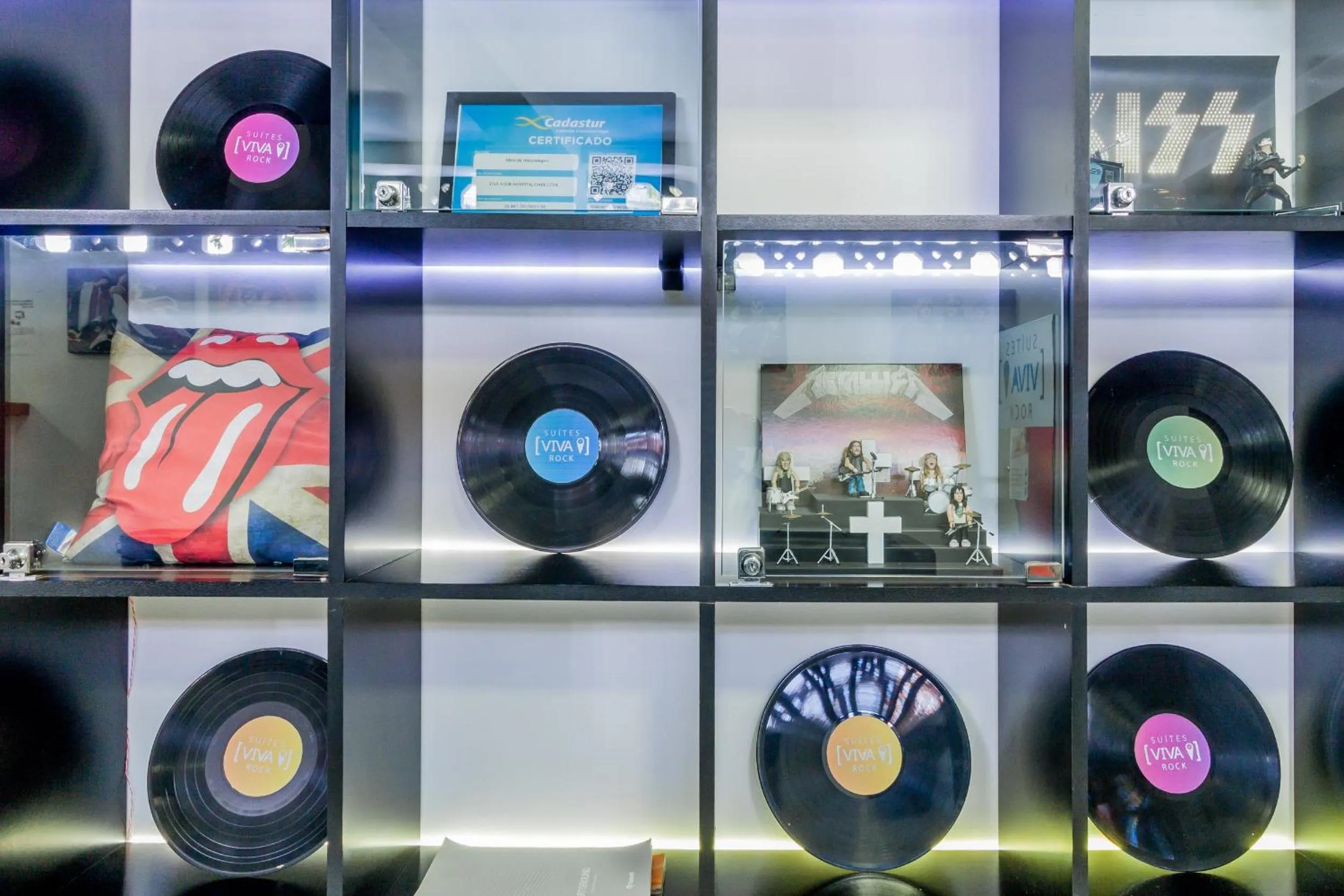 Area and facilities in Rock CGH Suites - Aeroporto de Congonhas