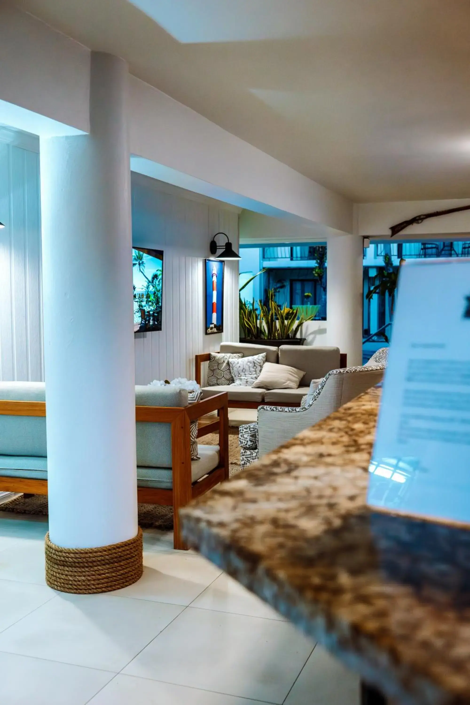 Lobby or reception in Pirate's Inn Lobby or reception in Pirate's Inn