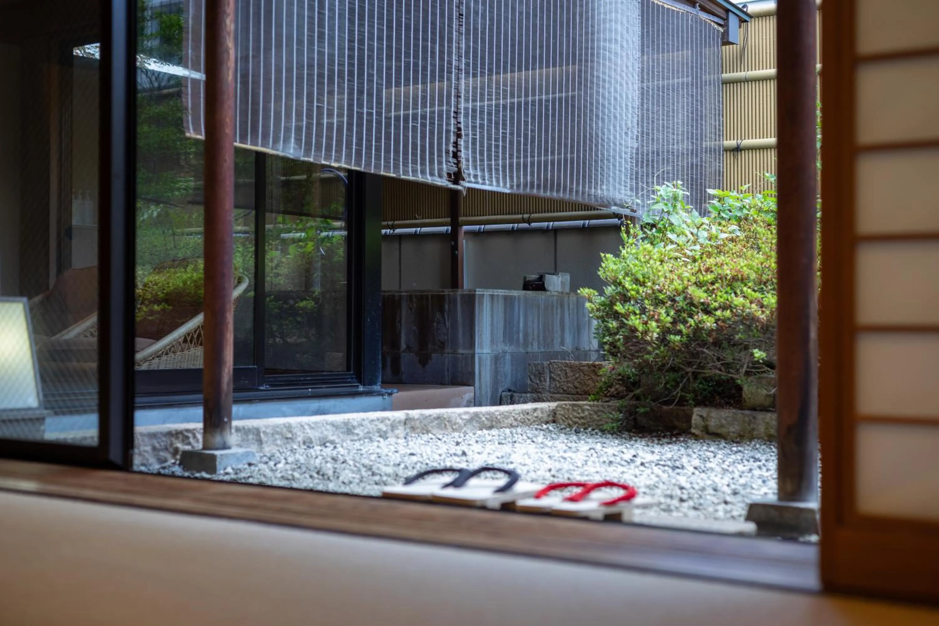 Garden view in Hotel Danrokan