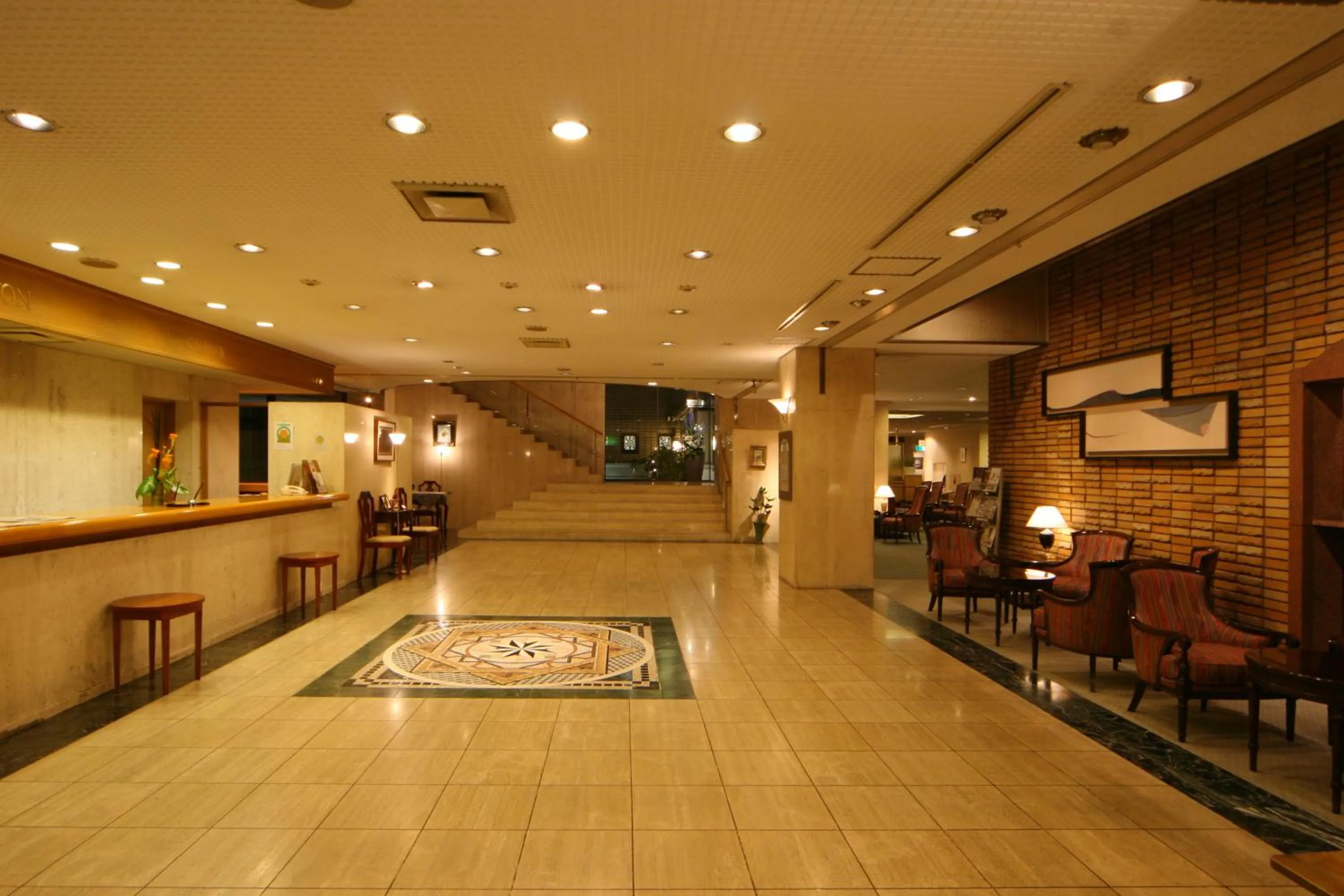 Lobby or reception in Hotel Danrokan