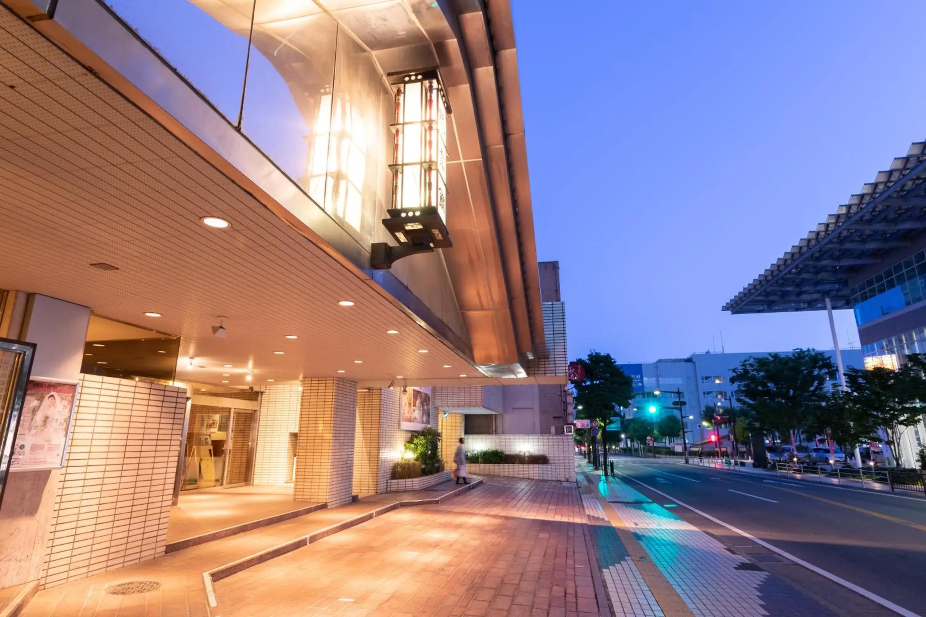 Facade/entrance in Hotel Danrokan Facade/entrance in Hotel Danrokan