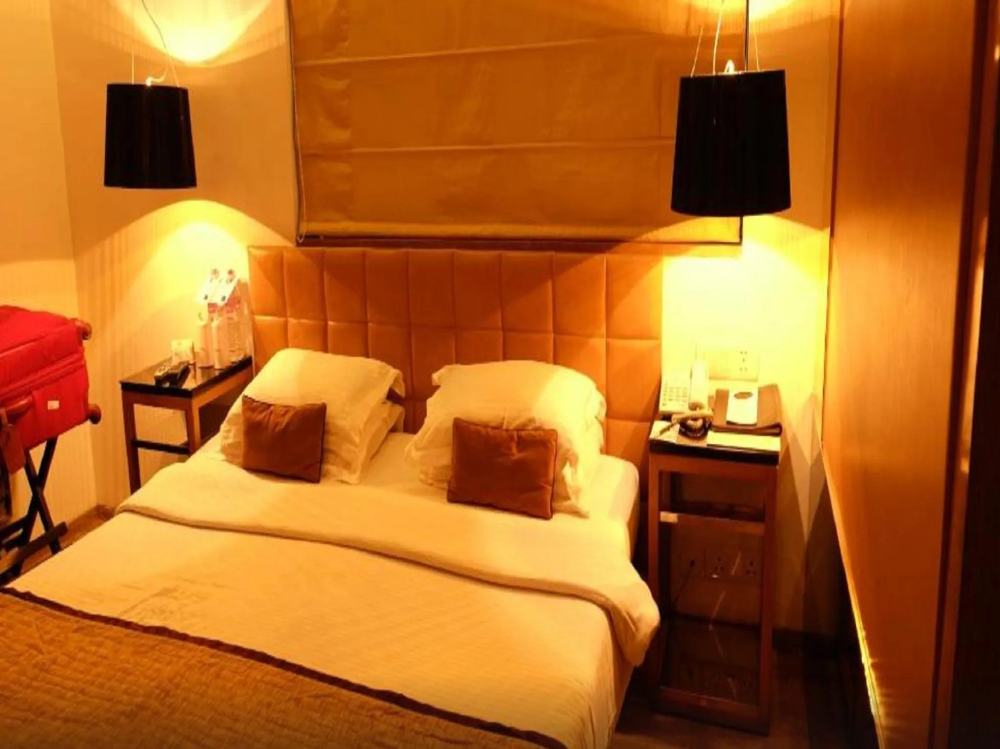 Bedroom, Bed in Hotel Palace Heights