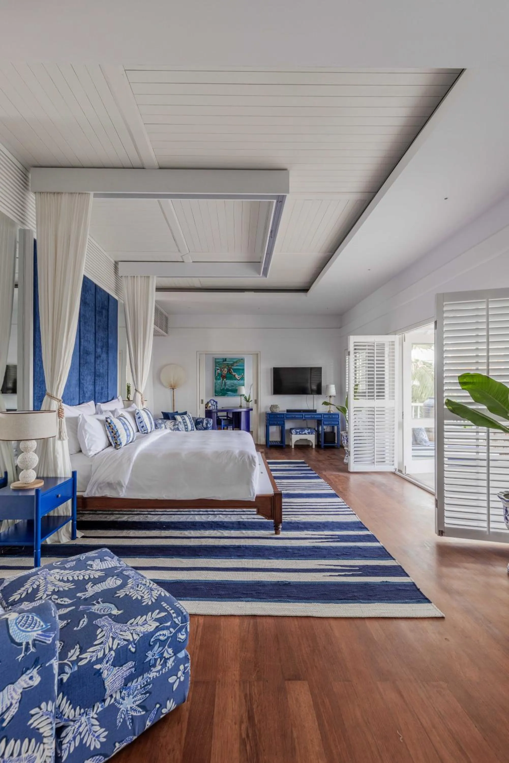 Bed in The Ungasan Clifftop Resort