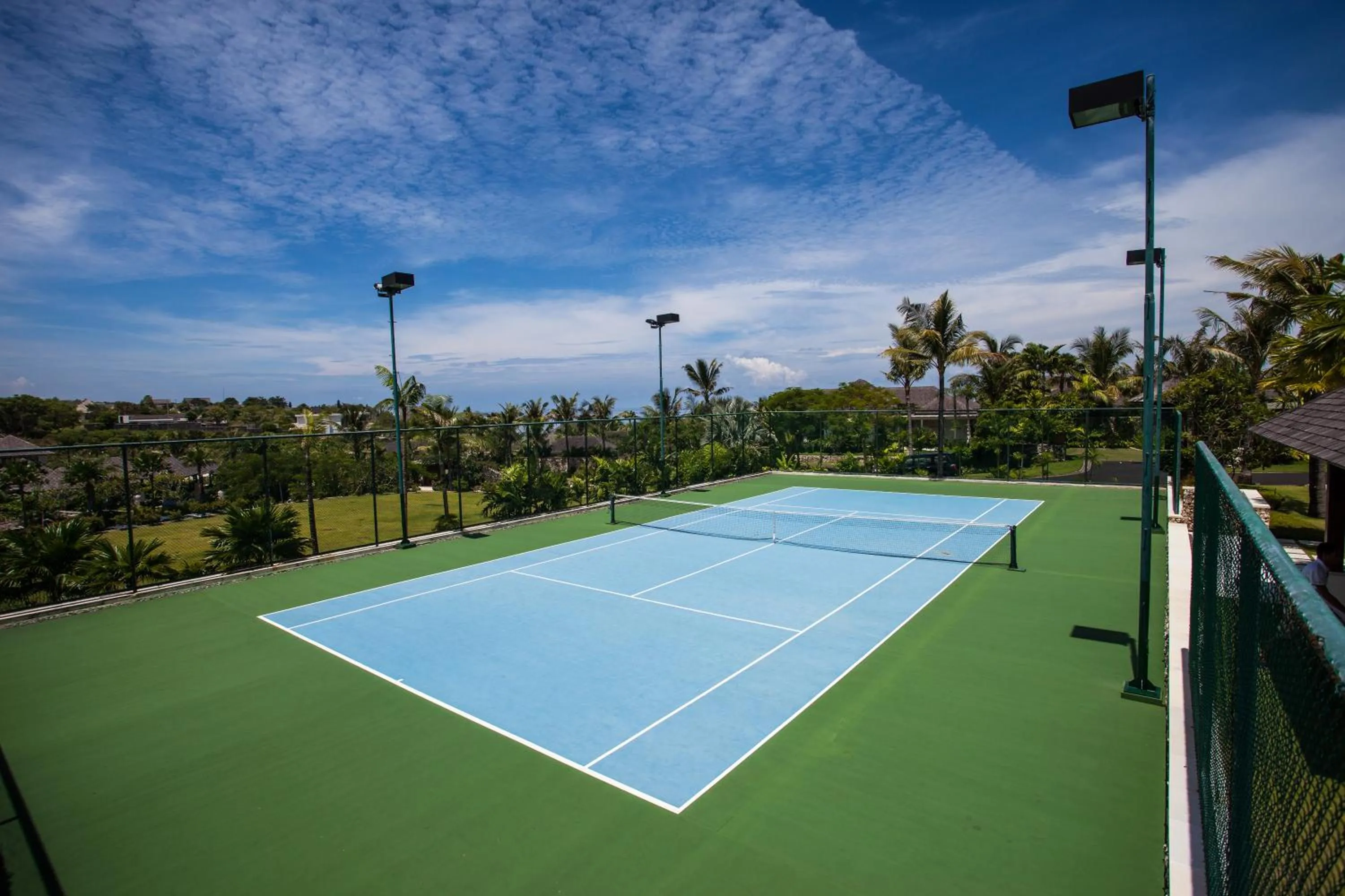 Tennis court in The Ungasan Clifftop Resort
