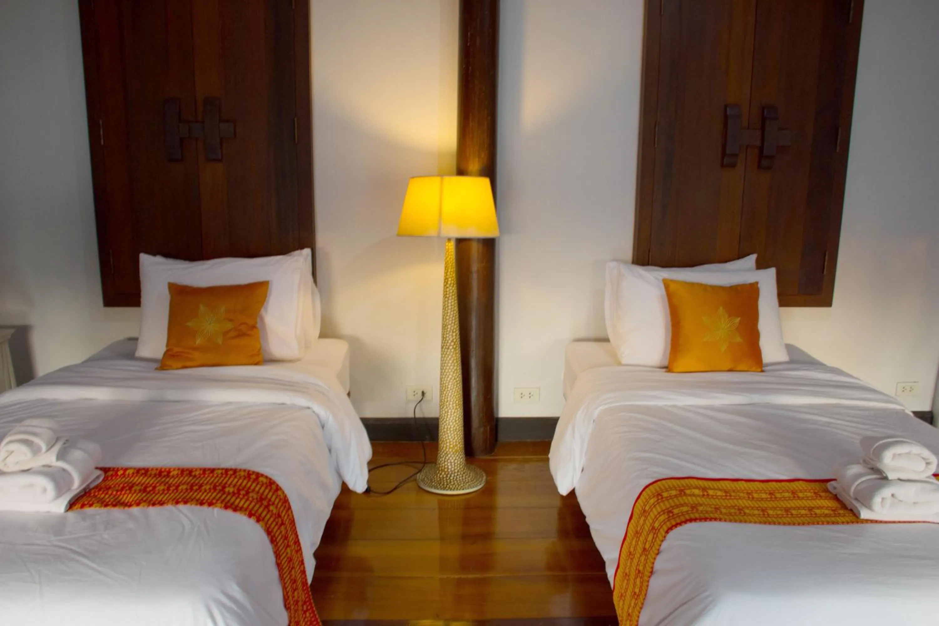 Bedroom, Bed in Ayutthaya Garden River Home