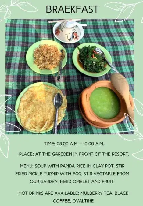 Breakfast in Ayutthaya Garden River Home Breakfast in Ayutthaya Garden River Home