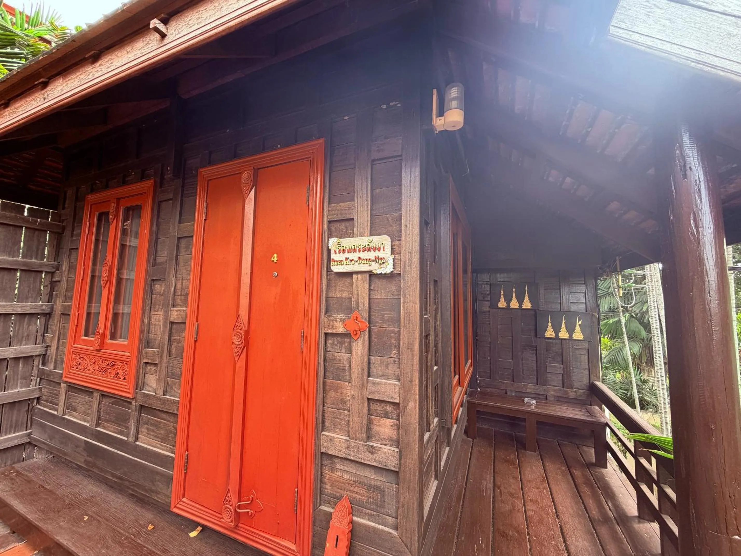 Bedroom in Ayutthaya Garden River Home
