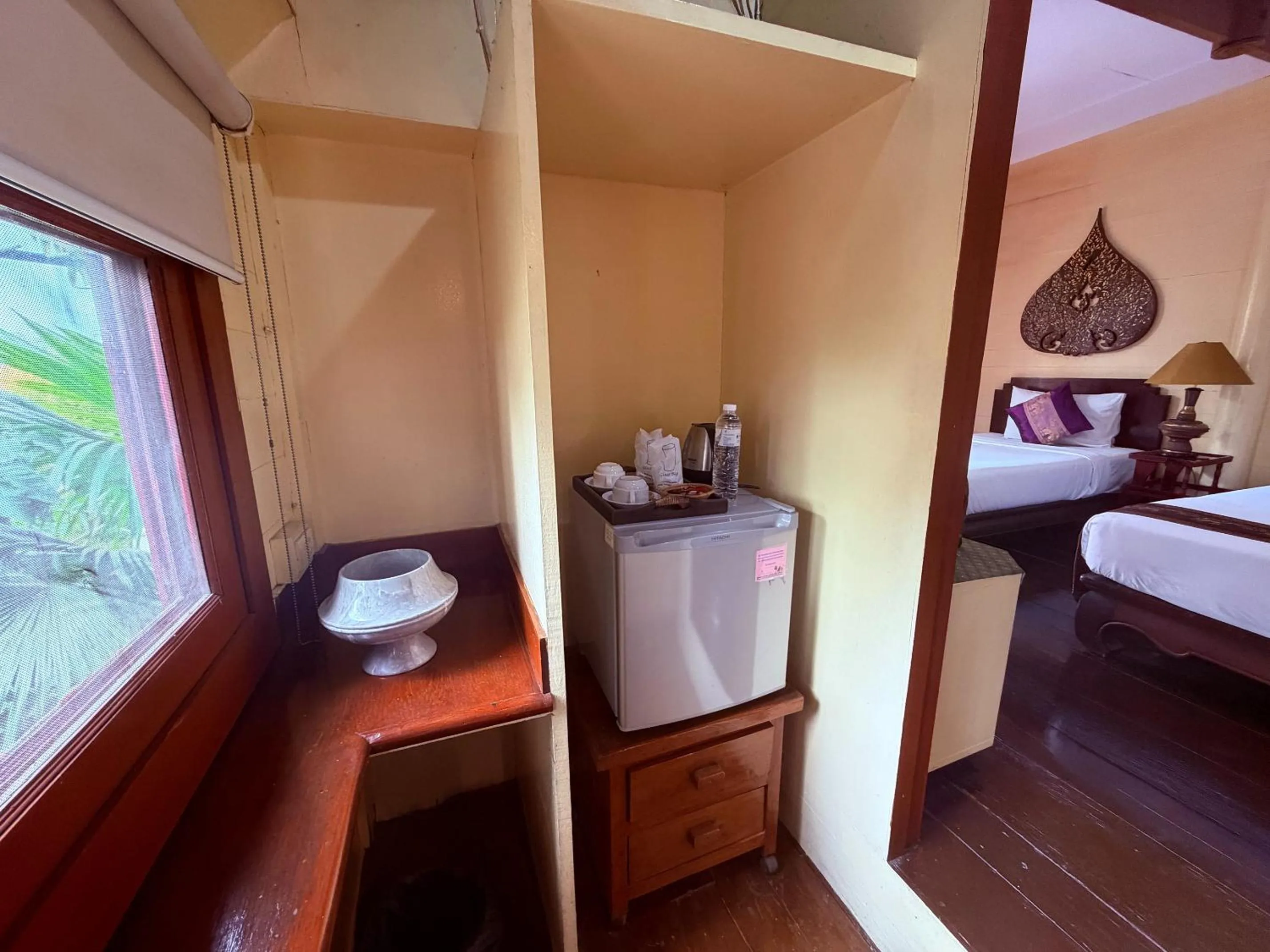 Bedroom, Bed in Ayutthaya Garden River Home