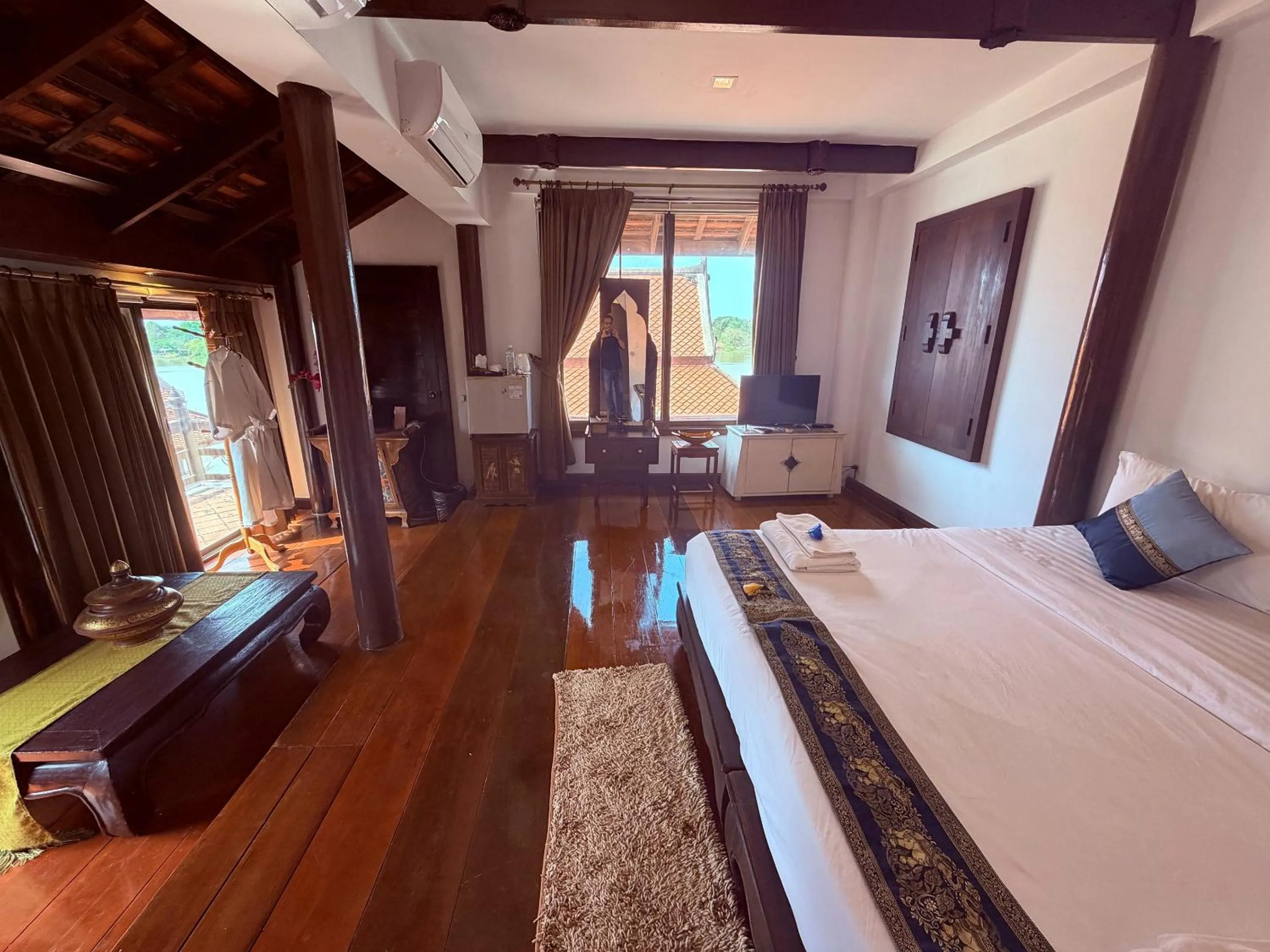 Bed in Ayutthaya Garden River Home