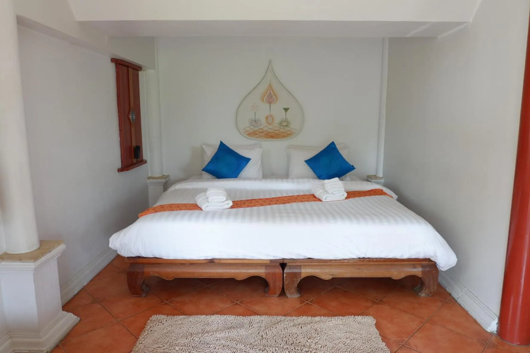 Bed in Ayutthaya Garden River Home