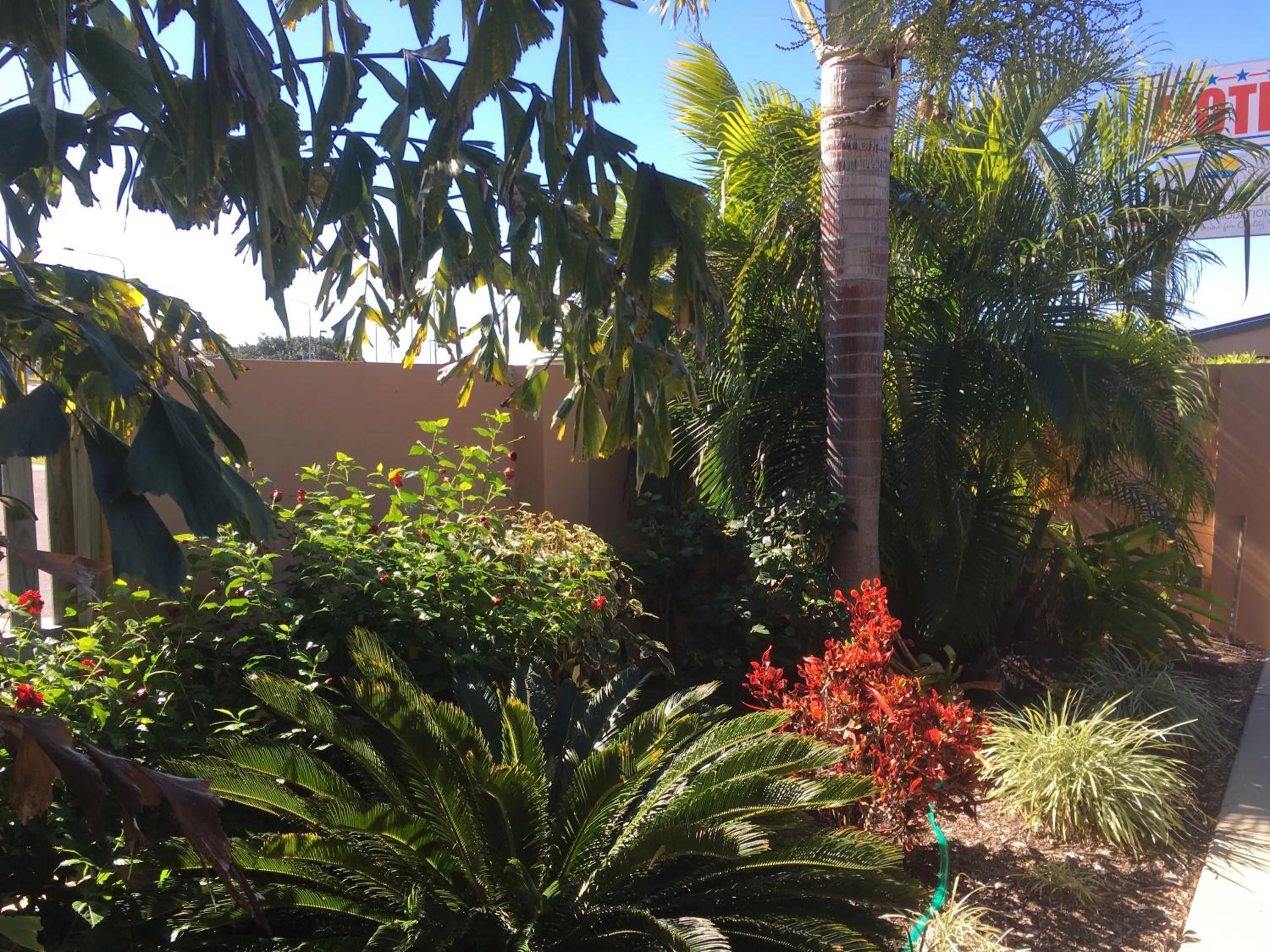 Garden in Bluewater Harbour Motel