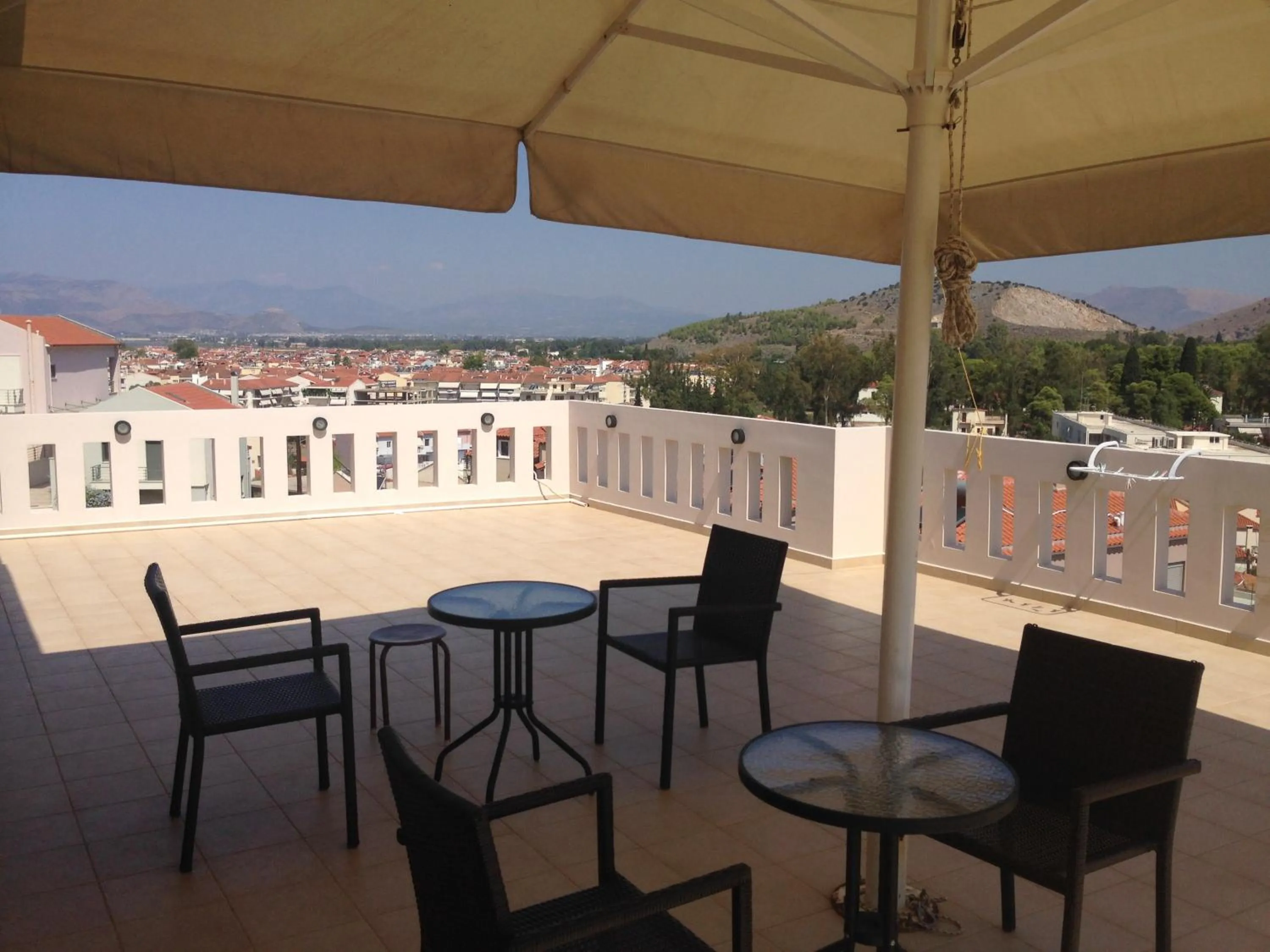 Balcony/Terrace in Aenaon Rooms
