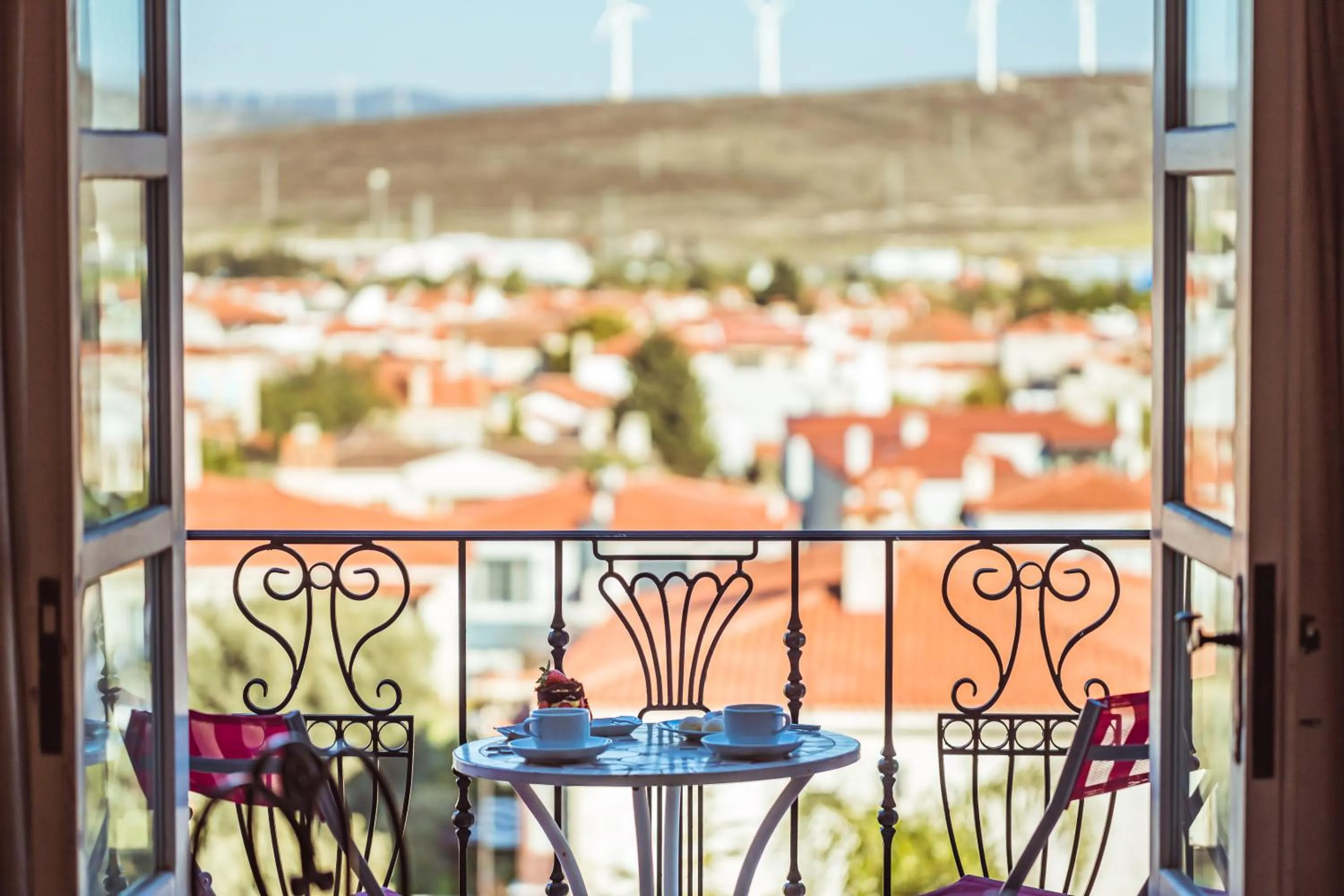 Balcony/Terrace in Imren Han Hotel - Special Category