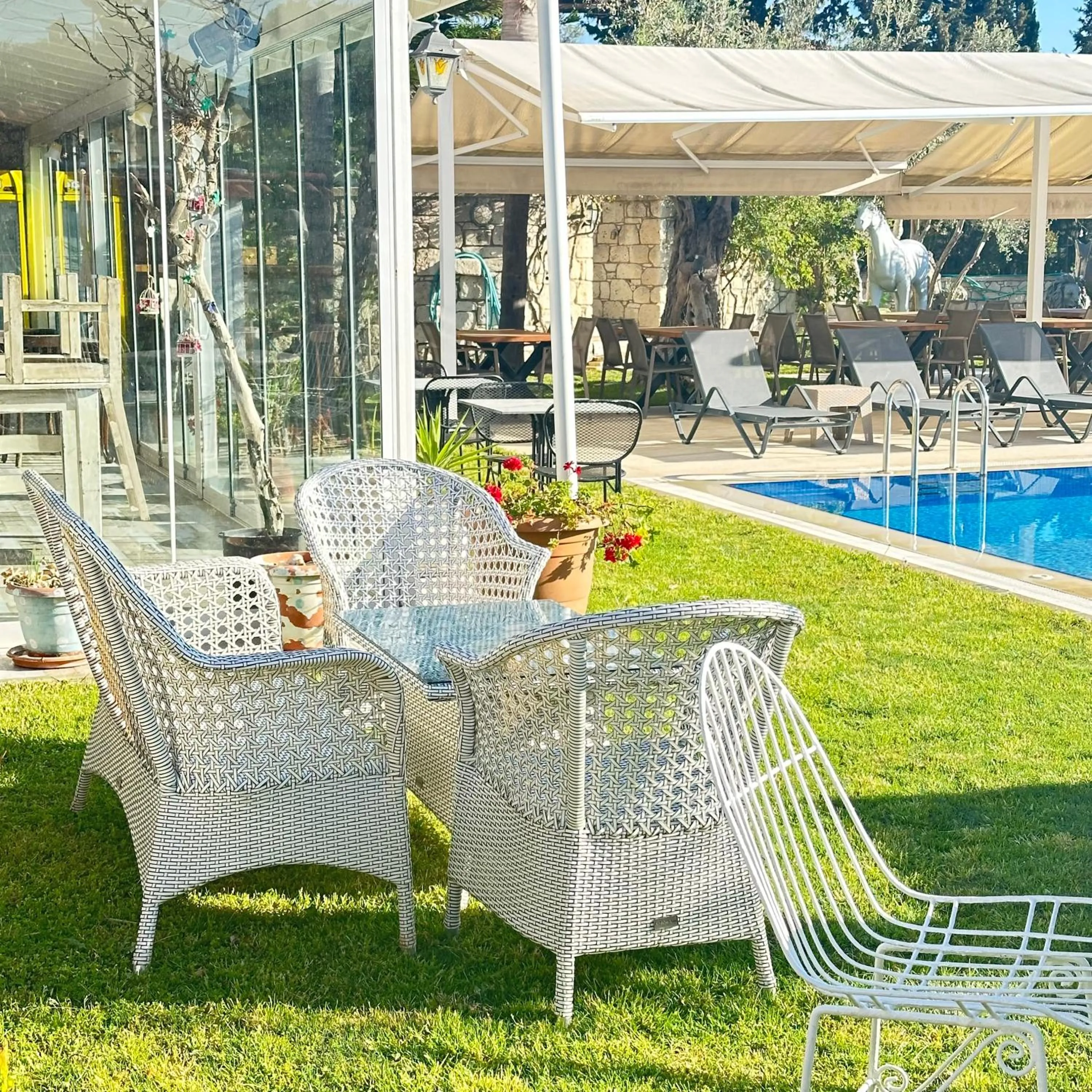 Patio in Imren Han Hotel - Special Category