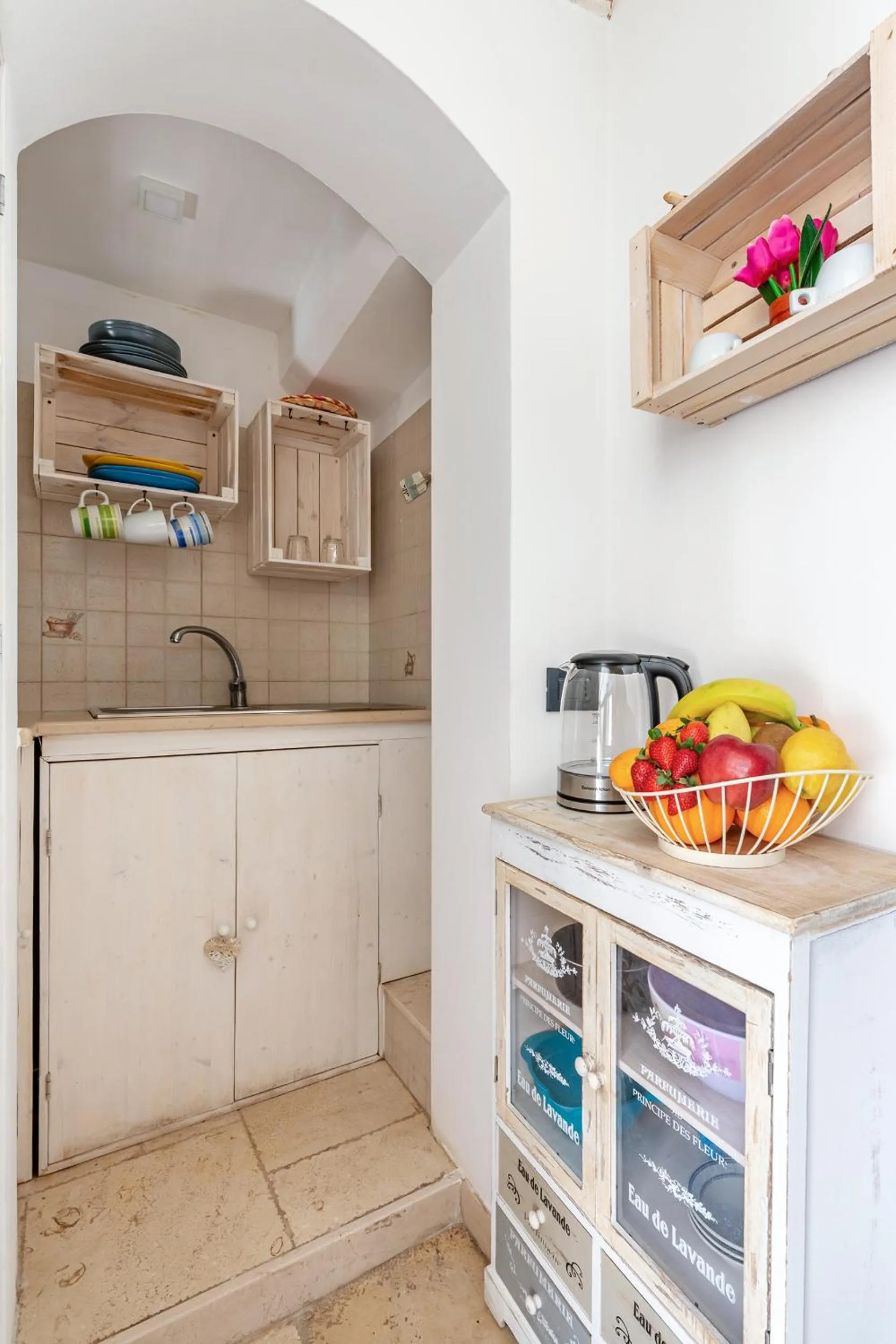 Kitchen or kitchenette in Respiro del mare