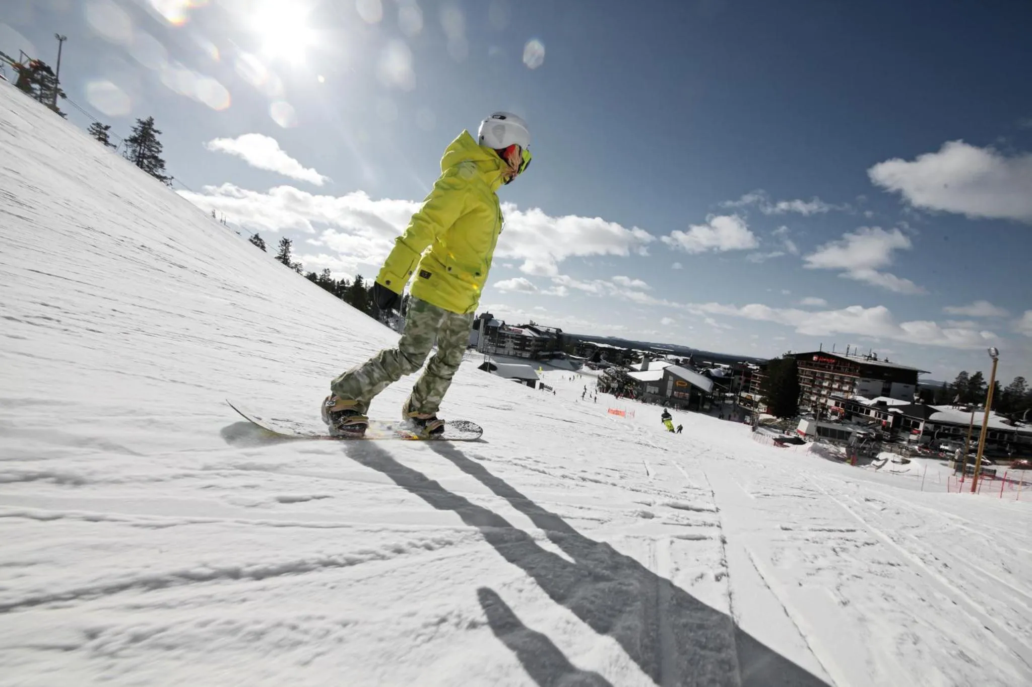 Skiing in Ski-Inn RukaVillage