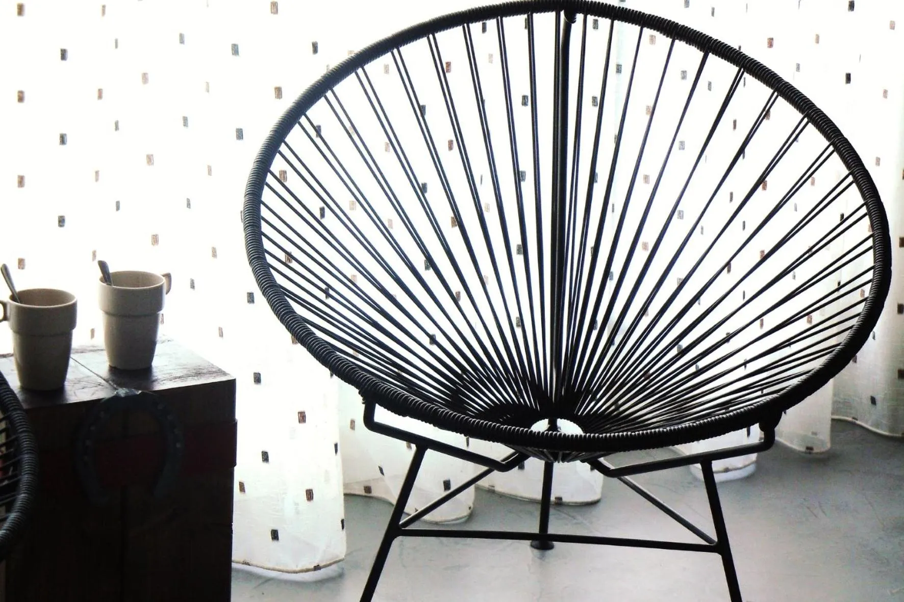 Seating area in El Hotelito