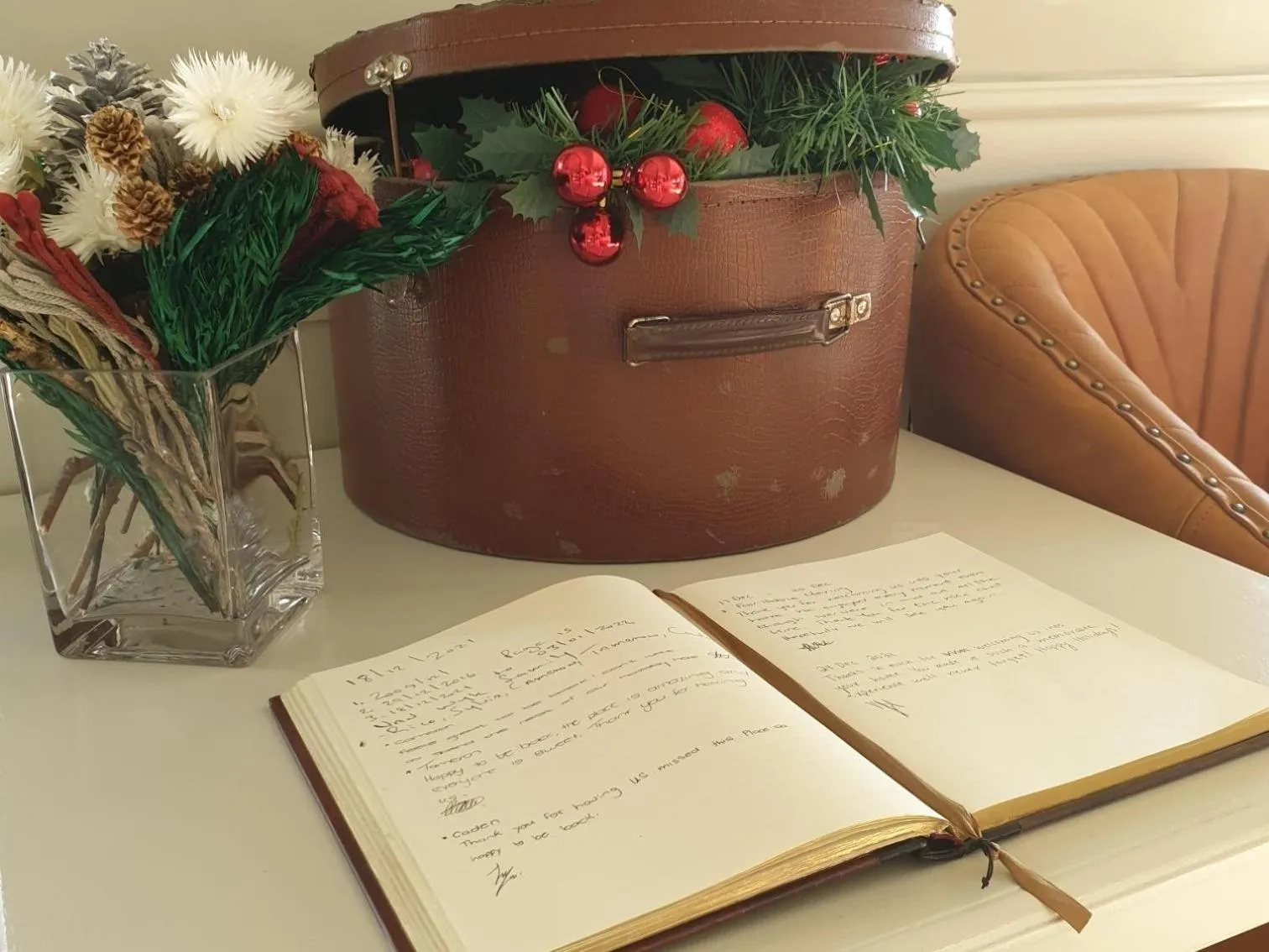 Decorative detail in Leeuwenzee Guesthouse