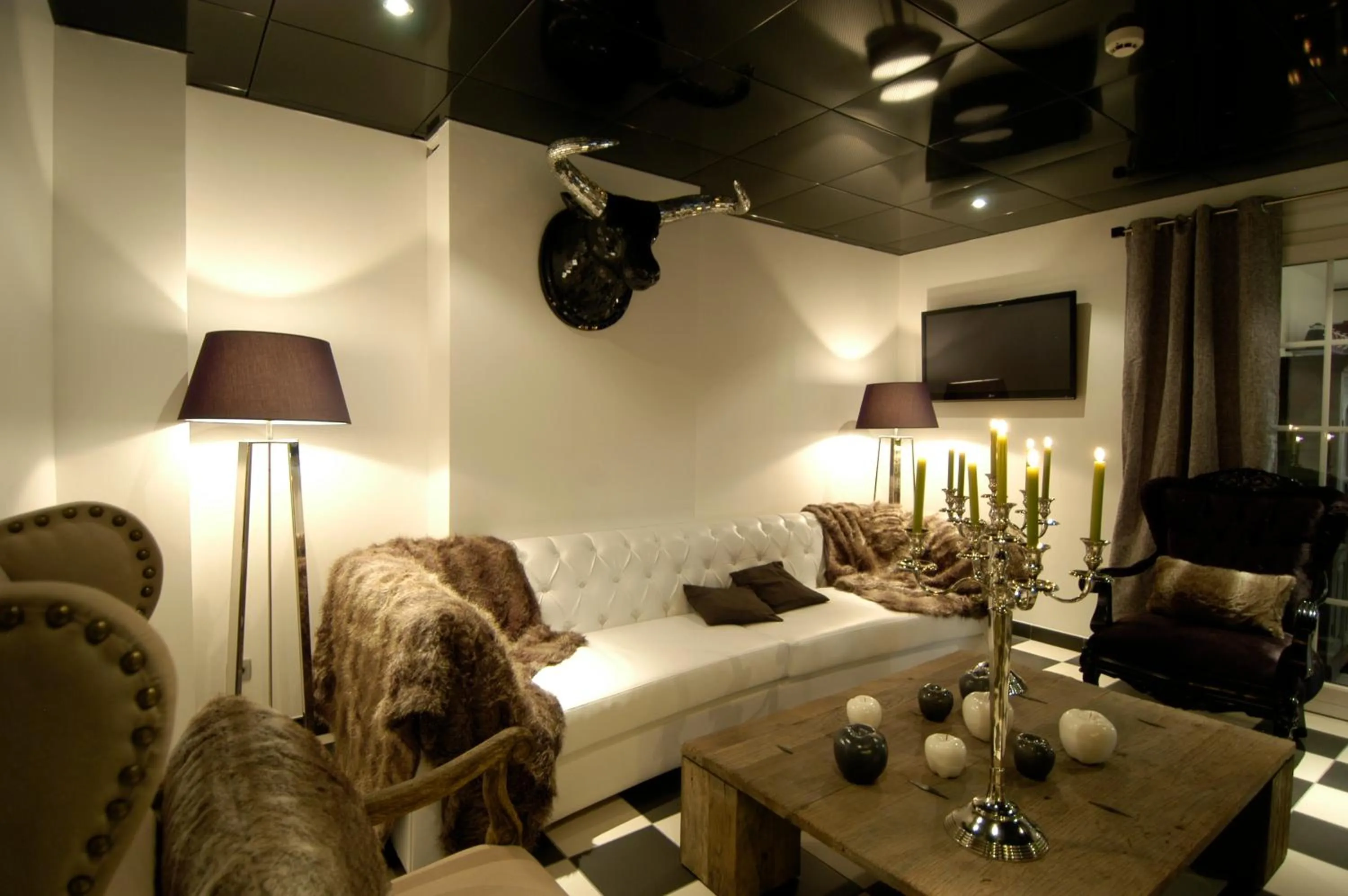 Lobby or reception in Auberge De Maison Rouge