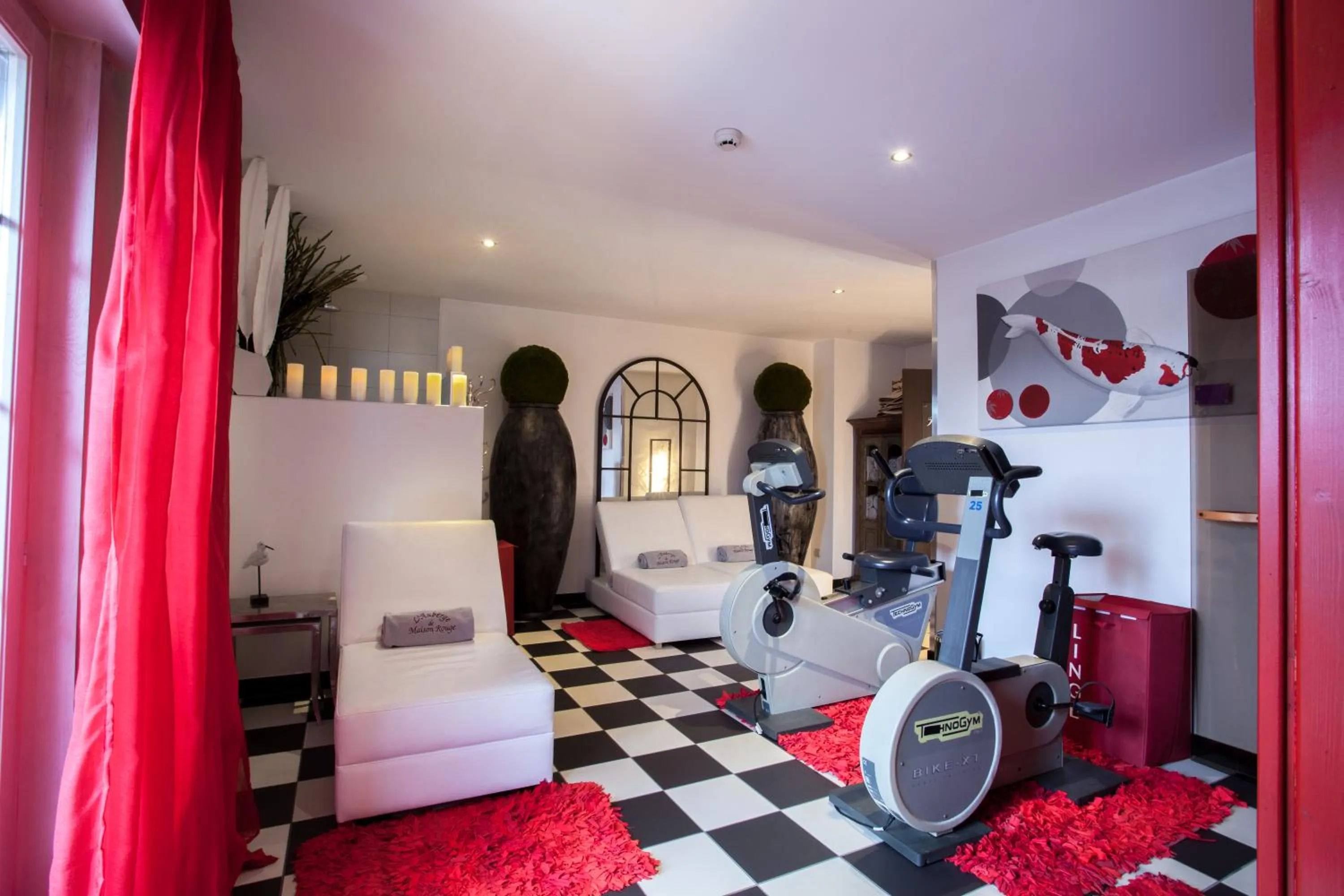 Fitness centre/facilities in Auberge De Maison Rouge