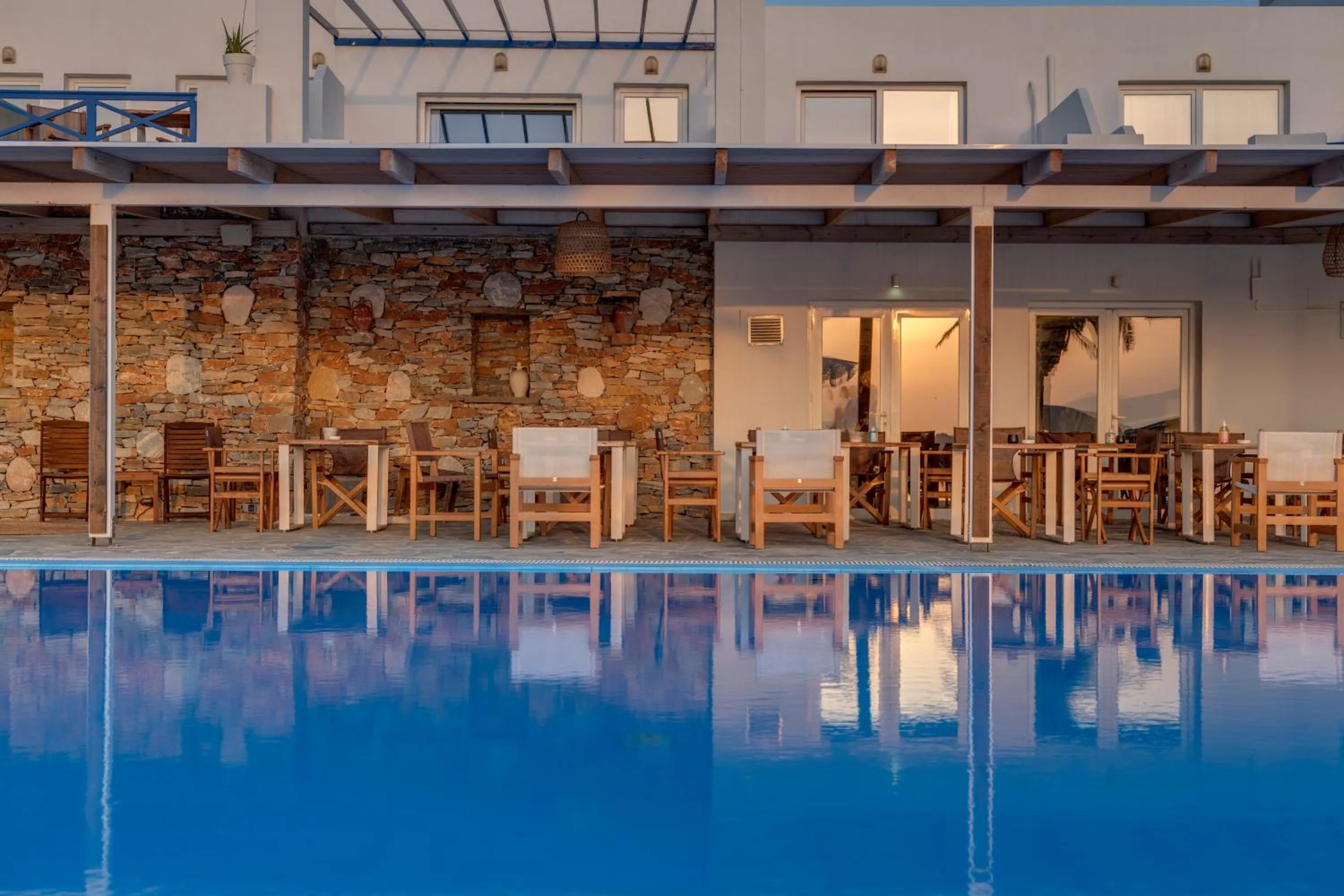 Swimming pool in Faros Resort