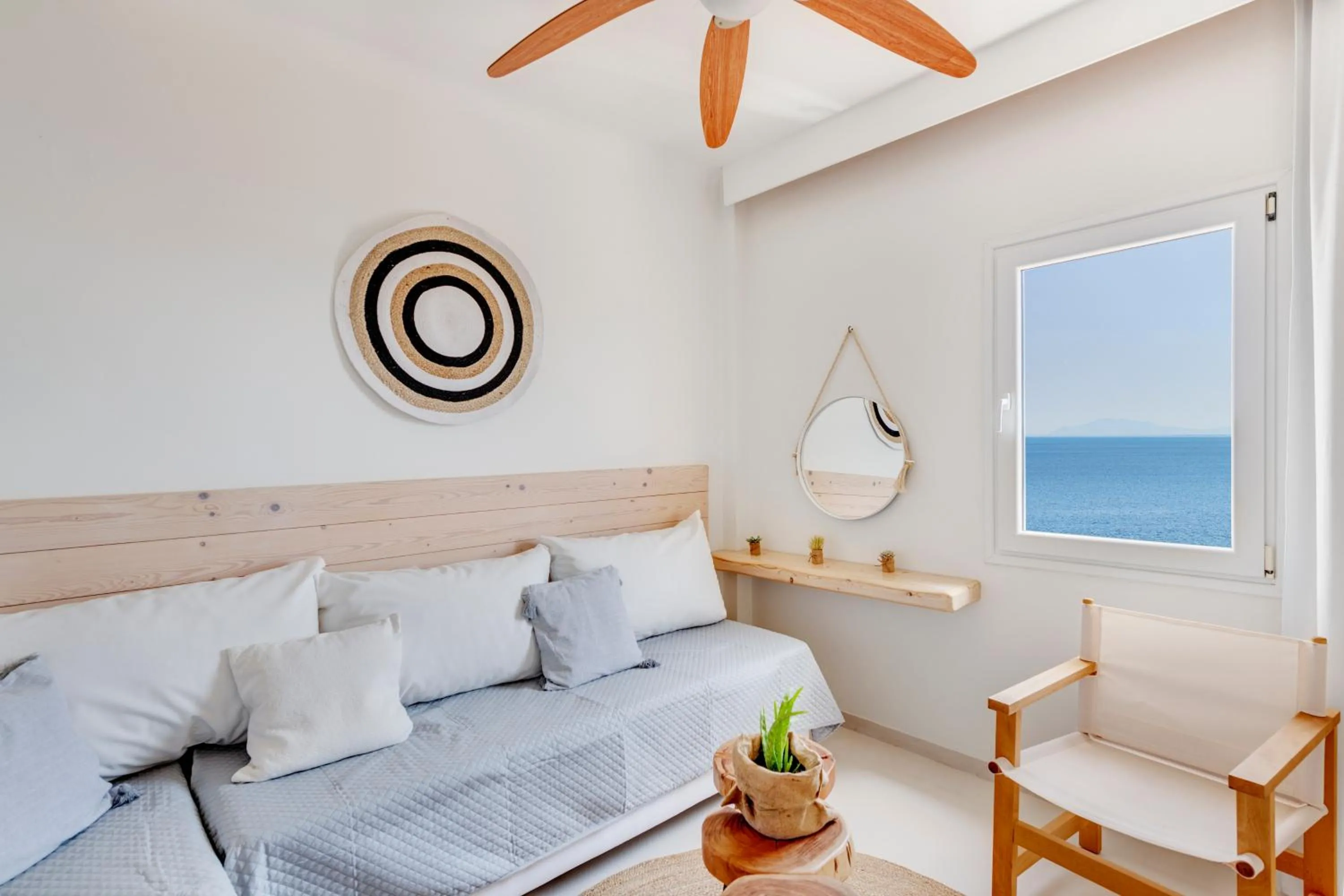 Seating area in Faros Resort