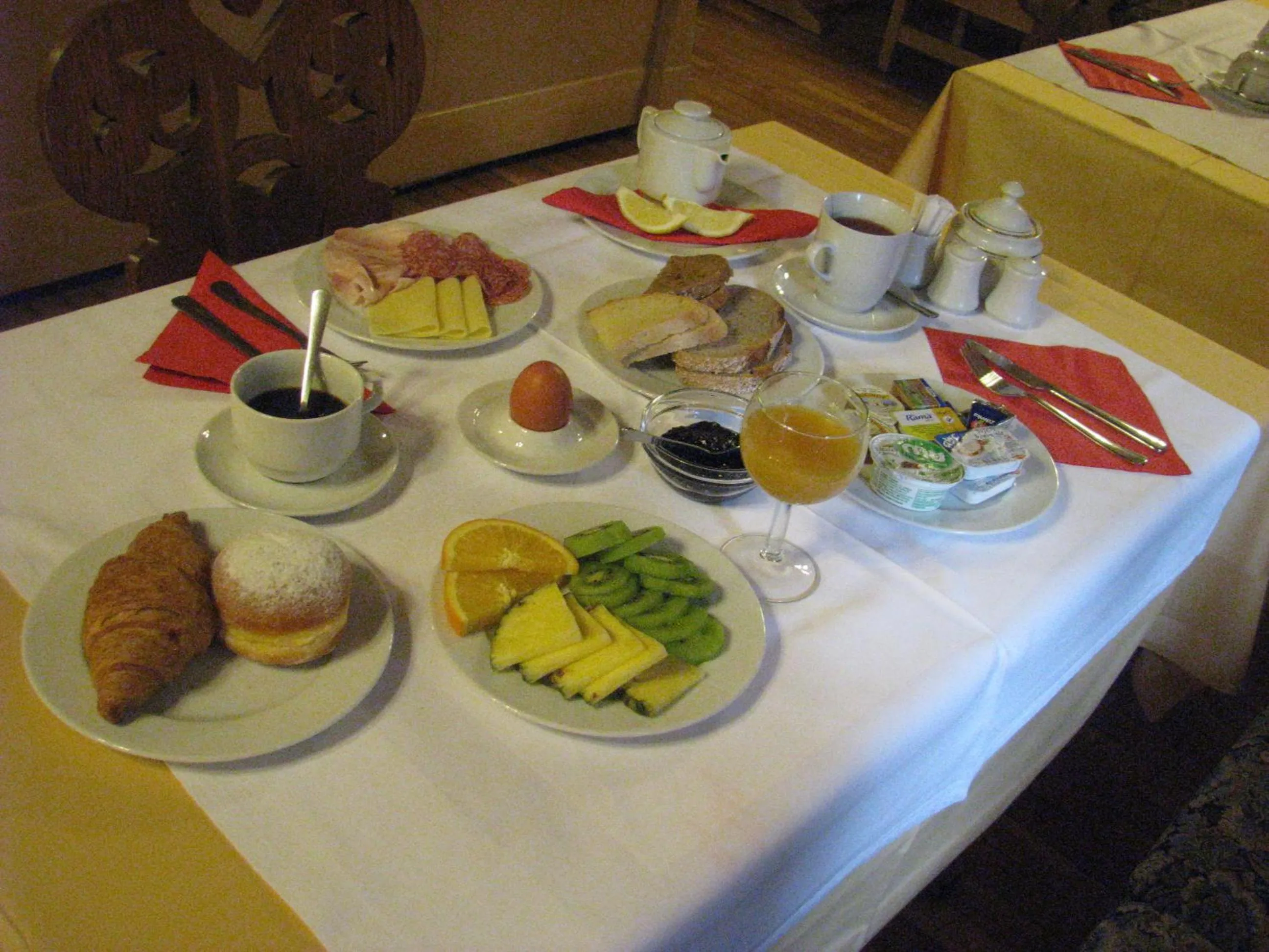 Food and drinks in Penzion Tavcar