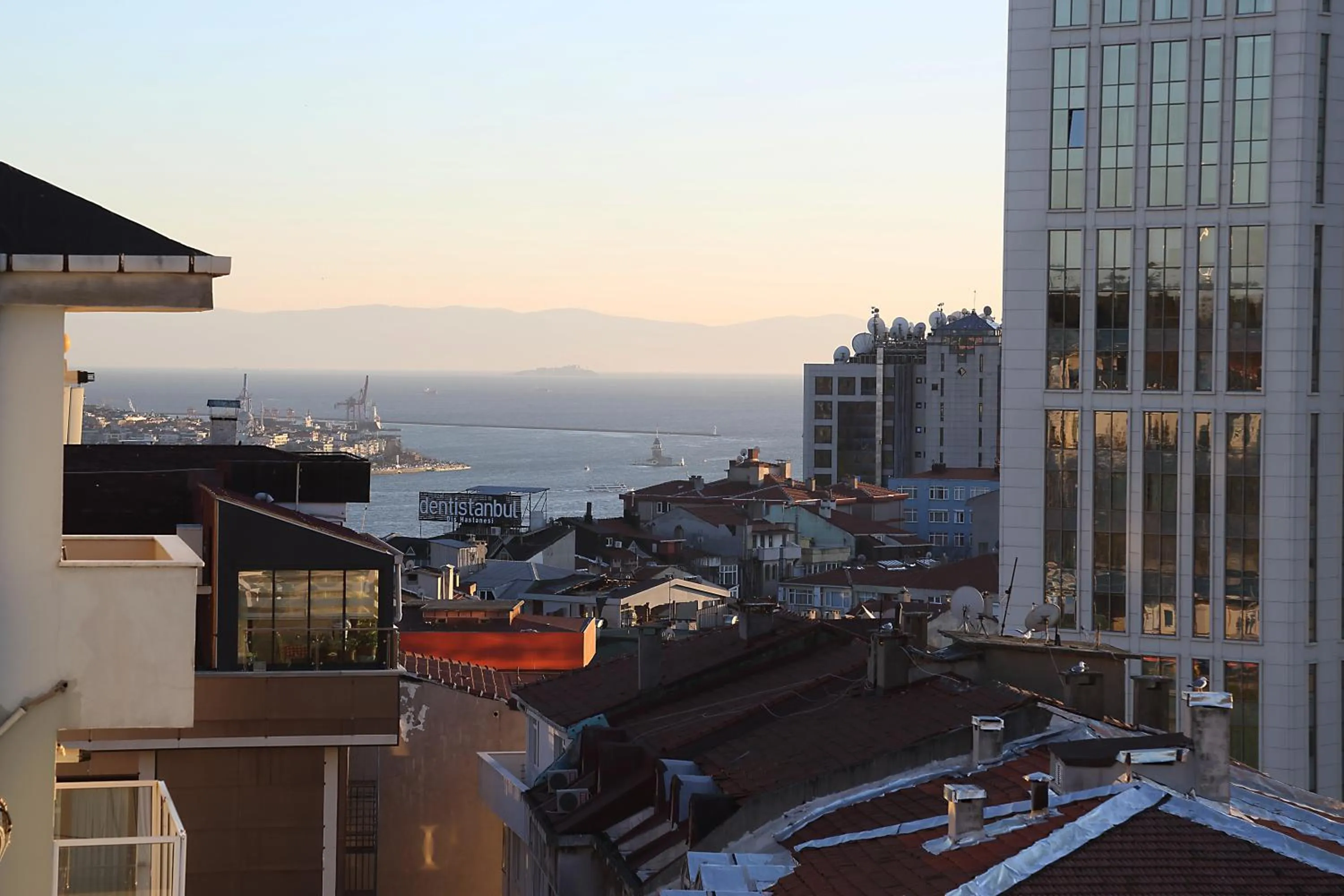 Sea view in Apartman Istanbul