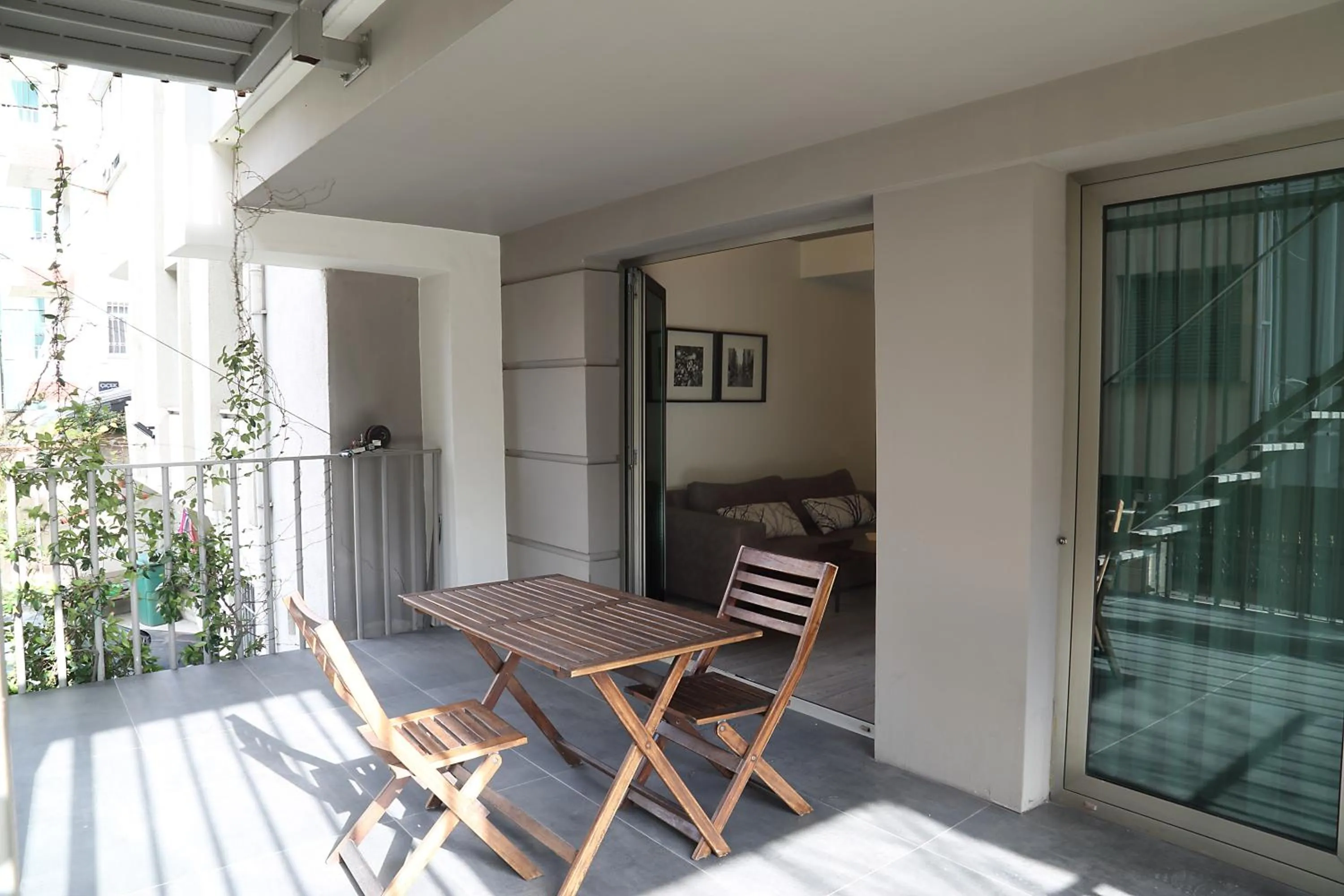 Balcony/Terrace in Apartman Istanbul