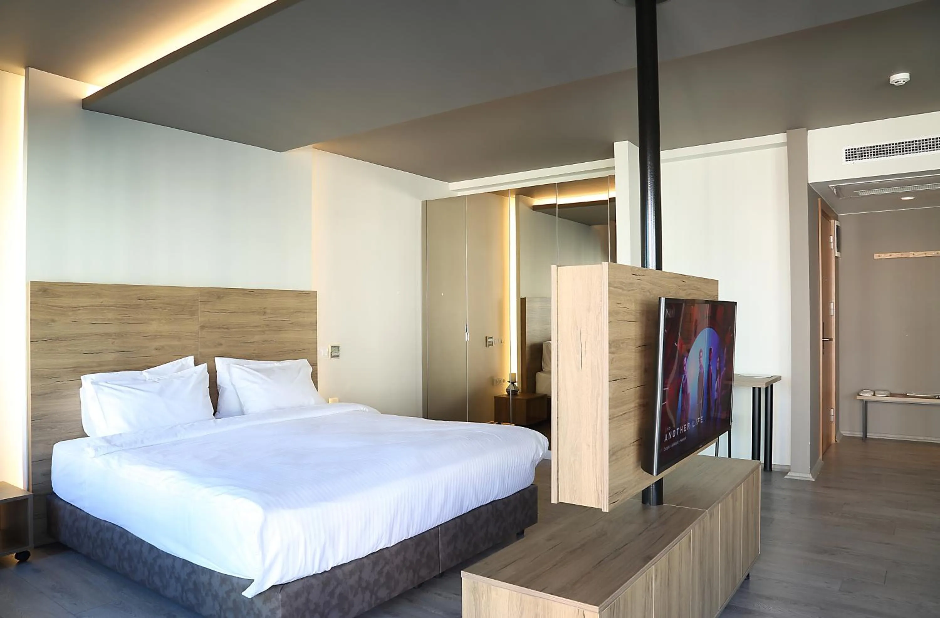 Bed in Apartman Istanbul