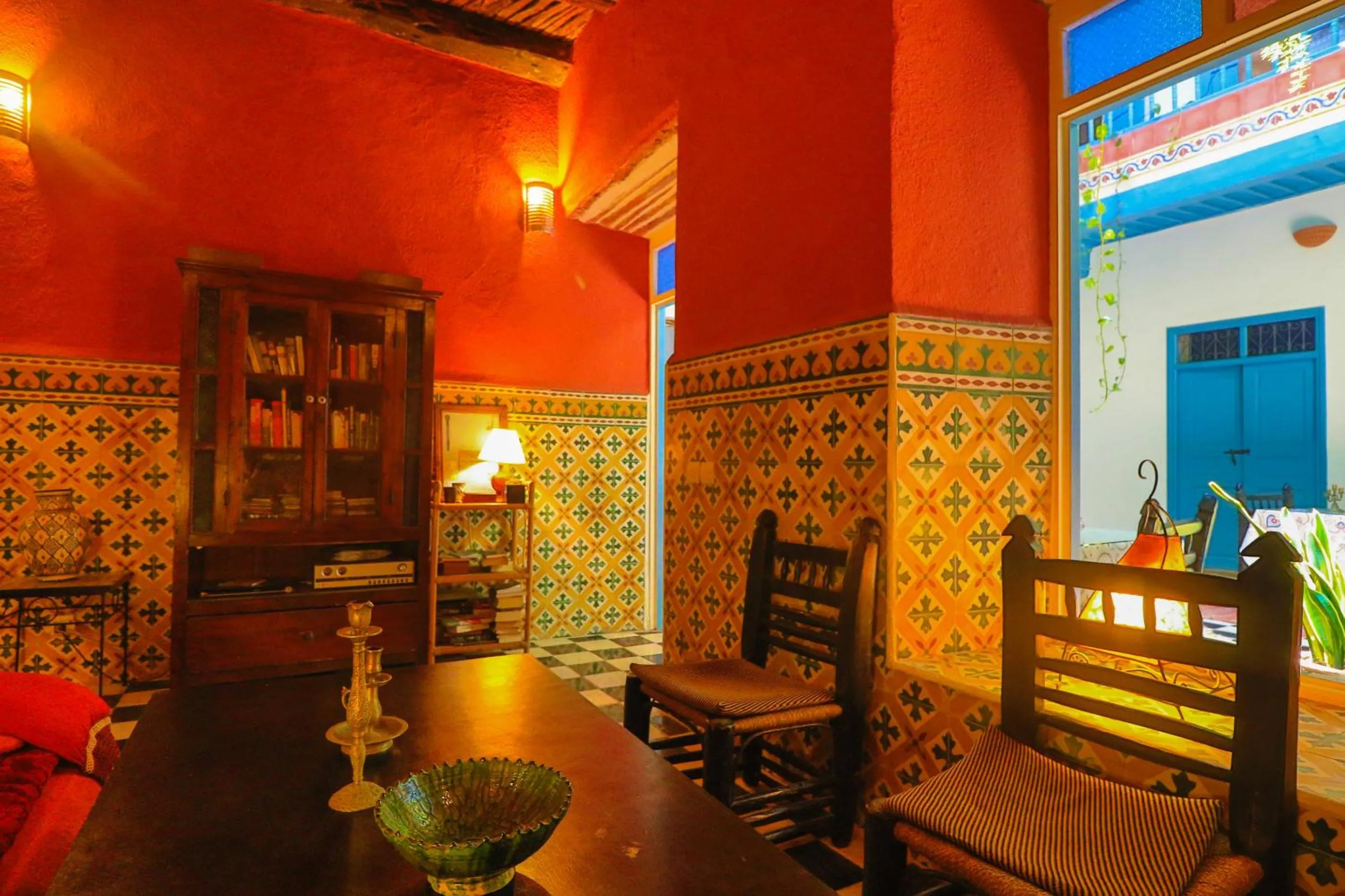 Patio in Les Matins Bleus