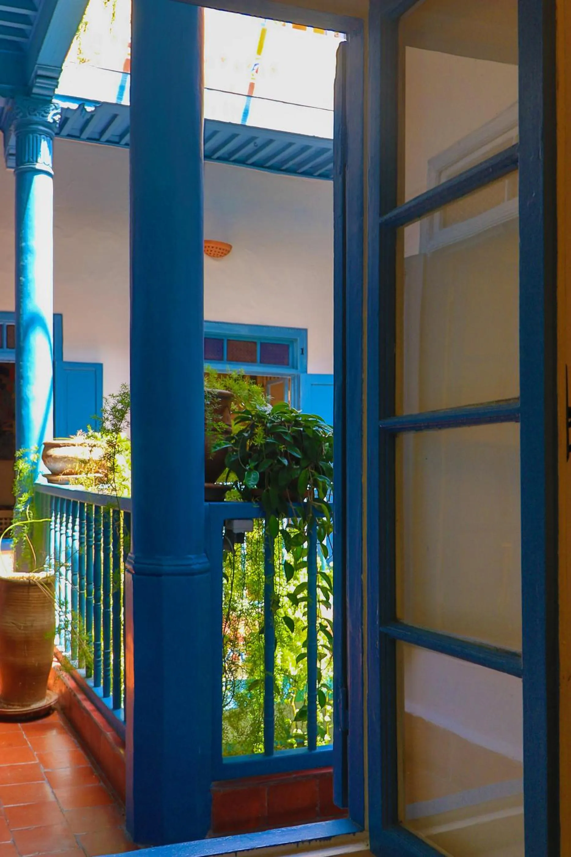 Patio in Les Matins Bleus