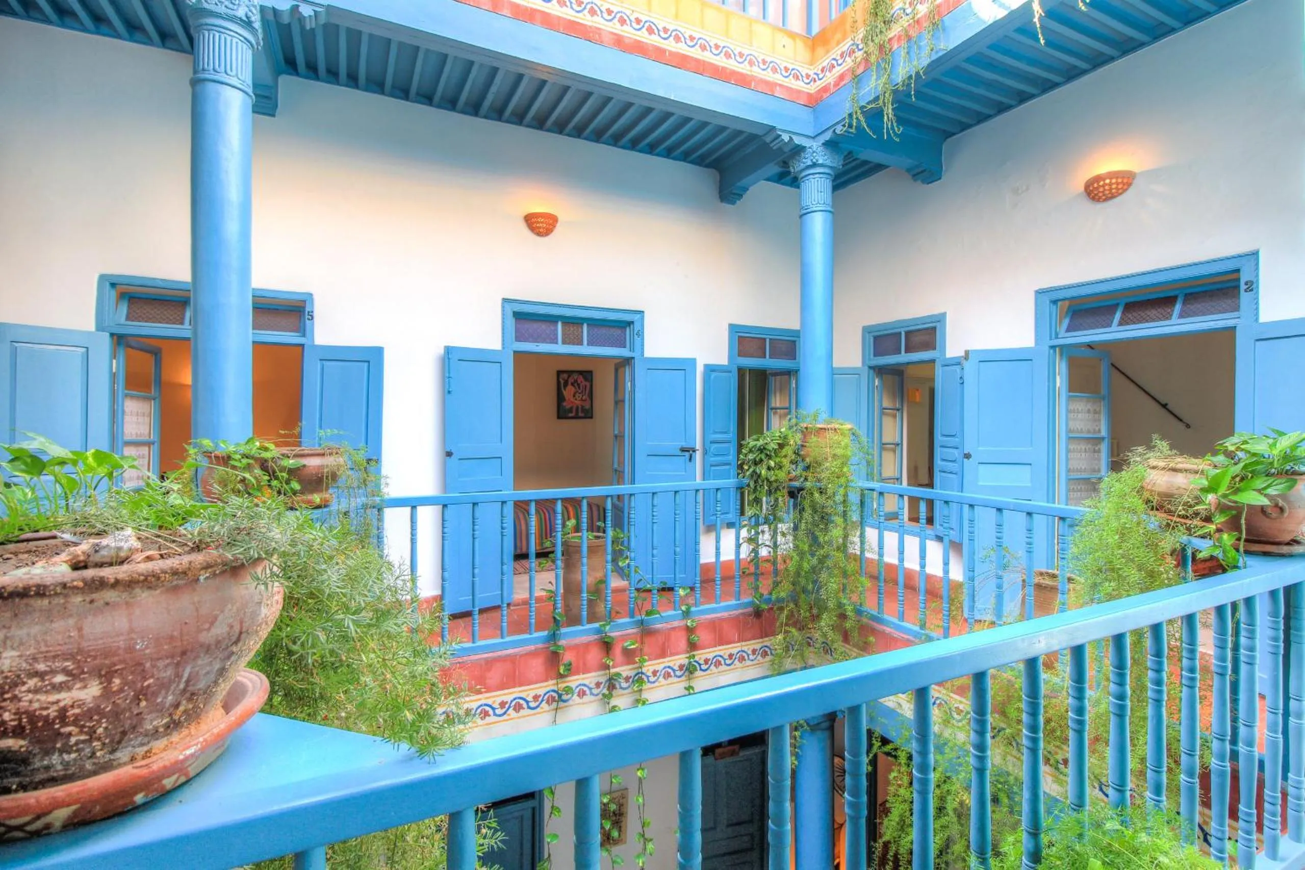 Balcony/Terrace in Les Matins Bleus
