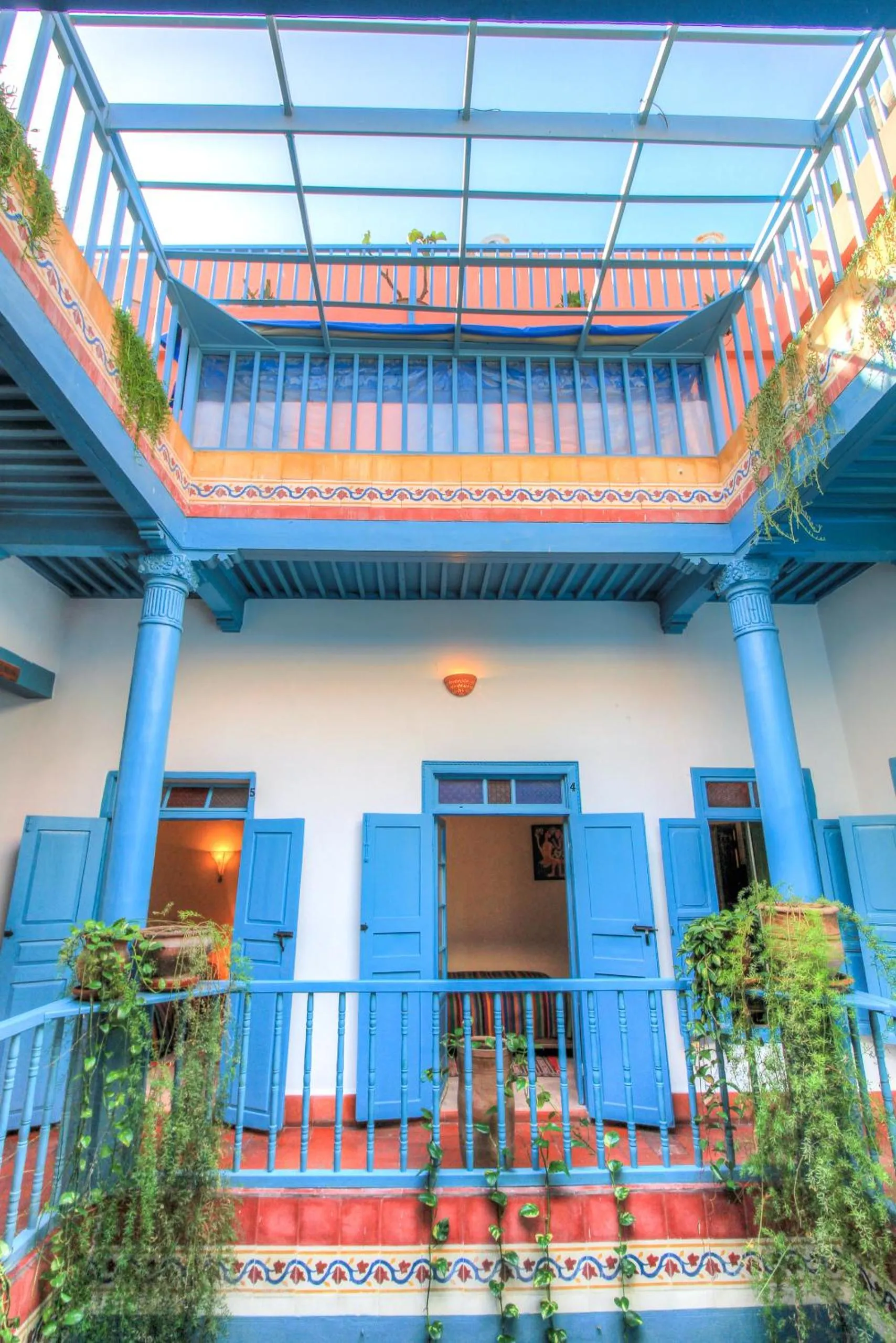 Balcony/Terrace in Les Matins Bleus