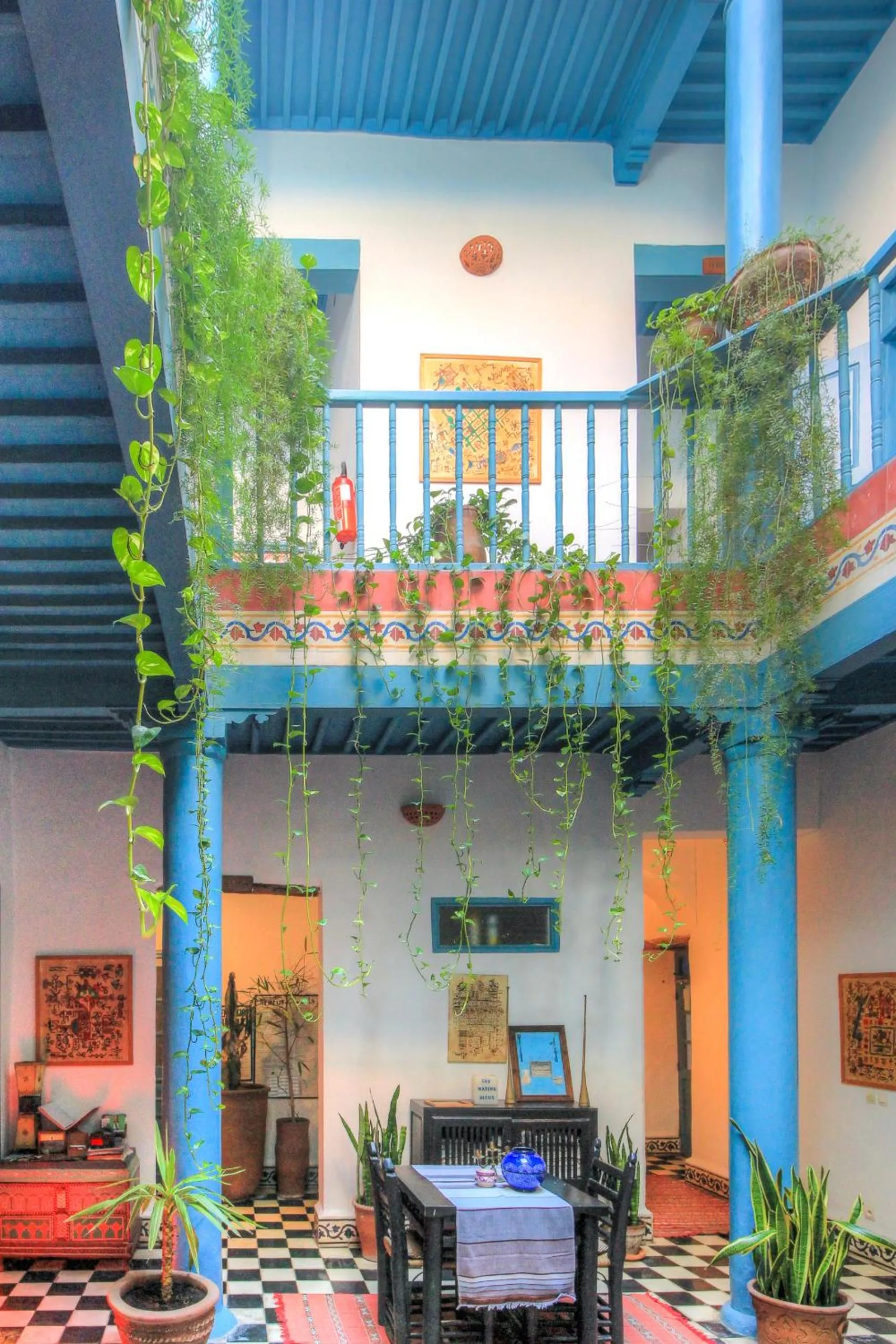 Patio in Les Matins Bleus