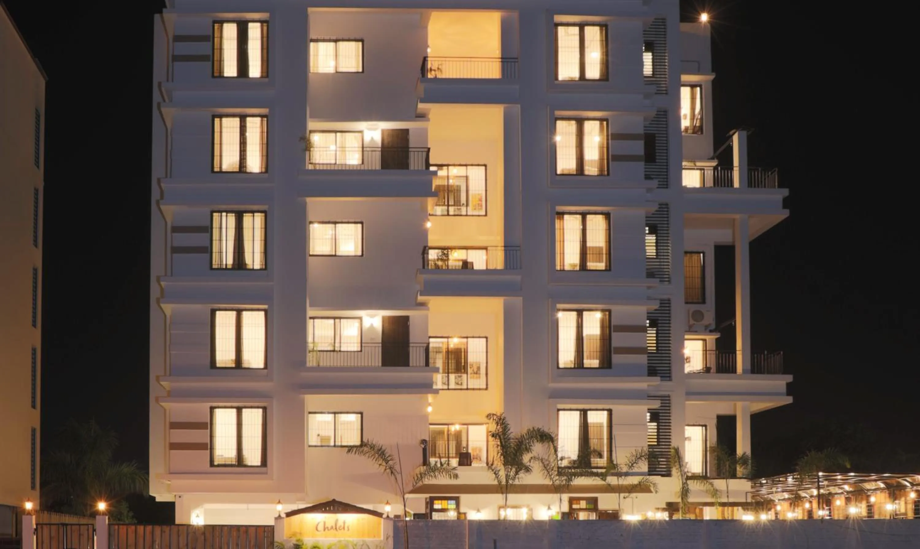 Property building in Treebo Chalets, Nagpur Airport