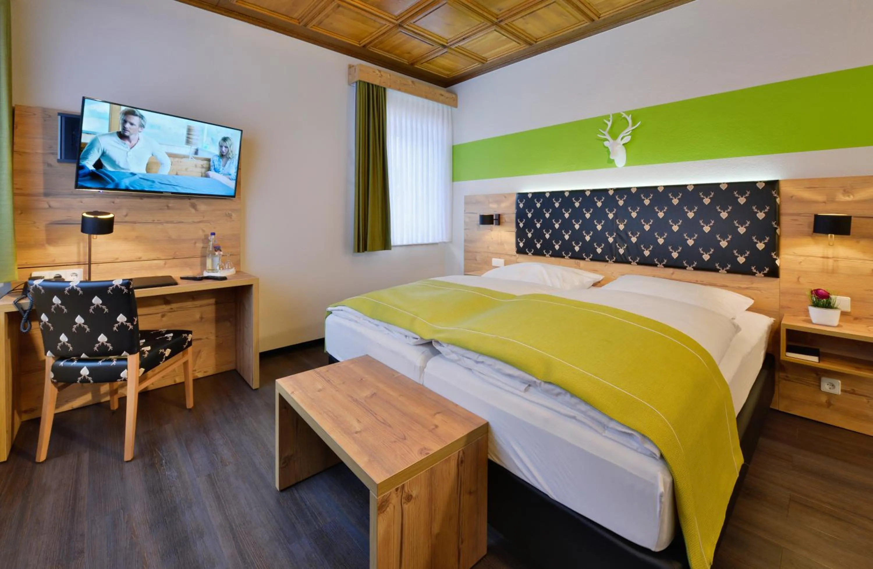 Photo of the whole room, Bed in Landhaus Elbert