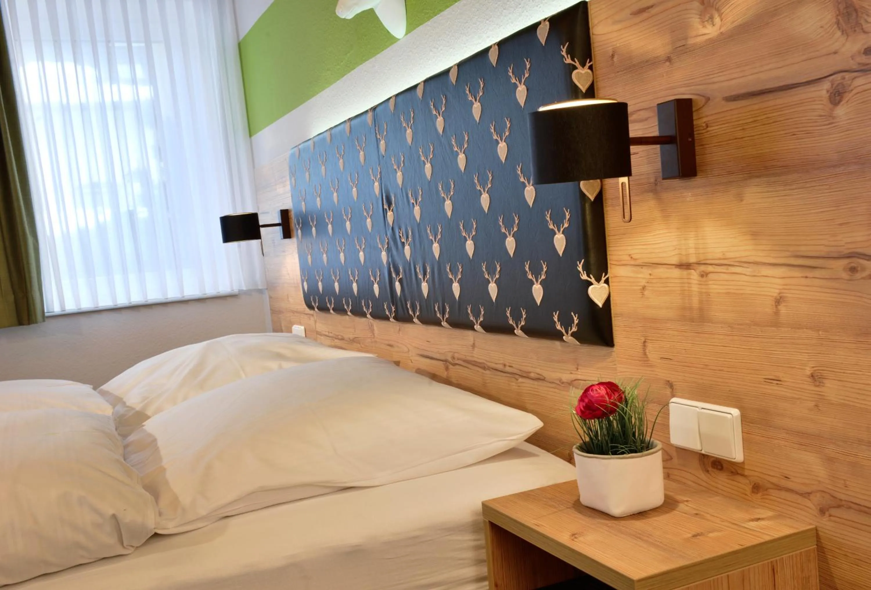 Decorative detail, Bed in Landhaus Elbert