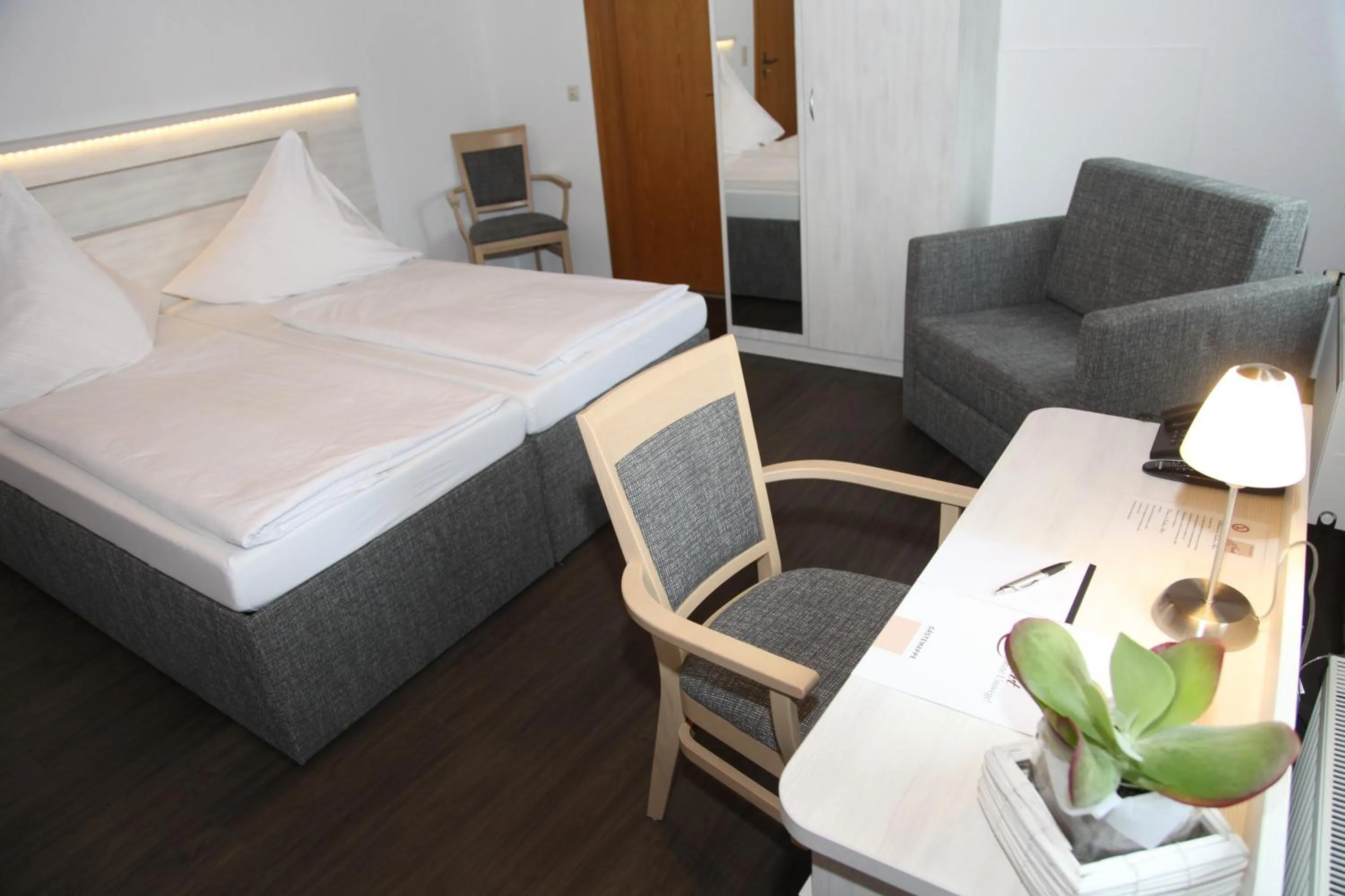 Photo of the whole room, Bed in Landhaus Elbert