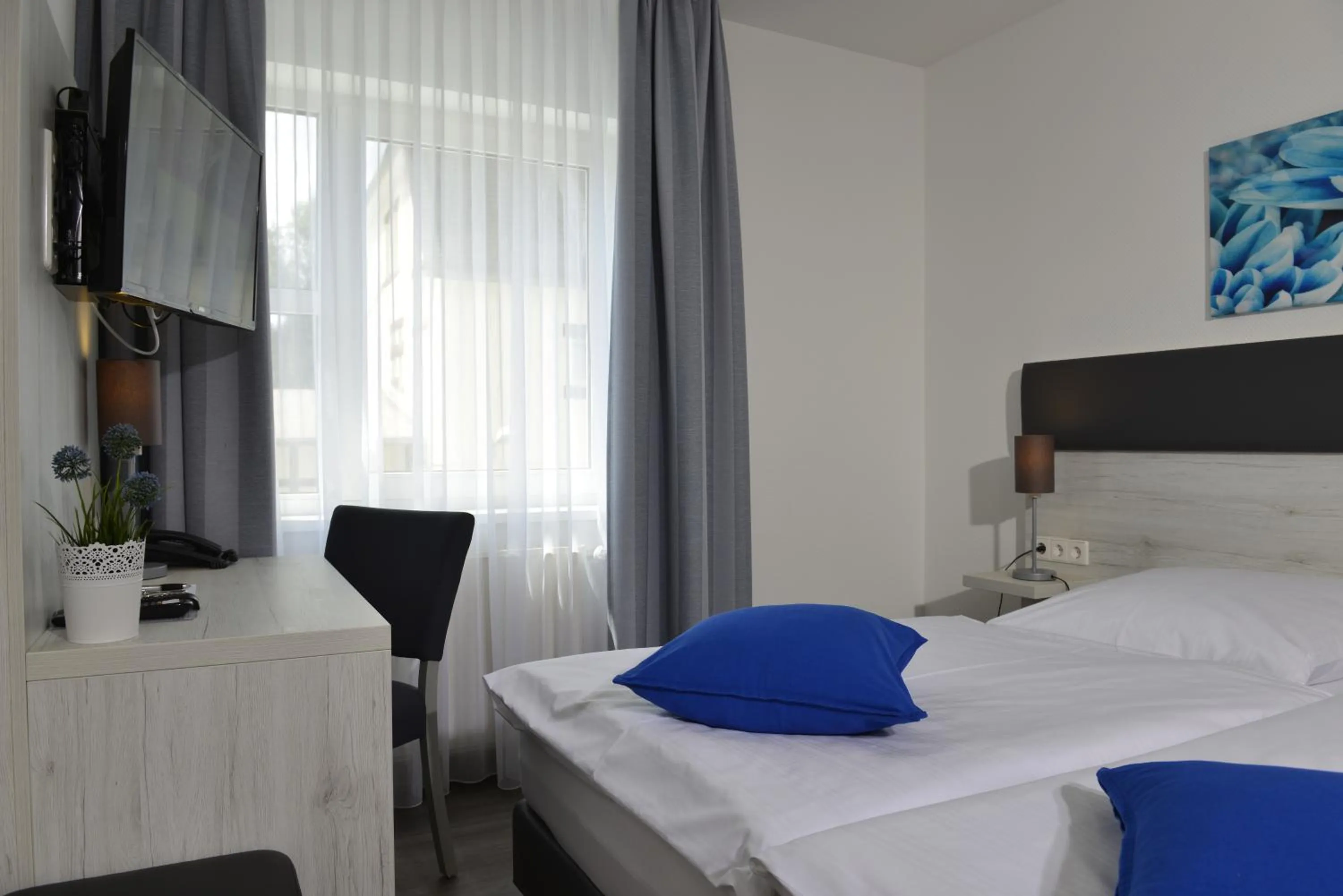 Decorative detail, Bed in Landhaus Elbert