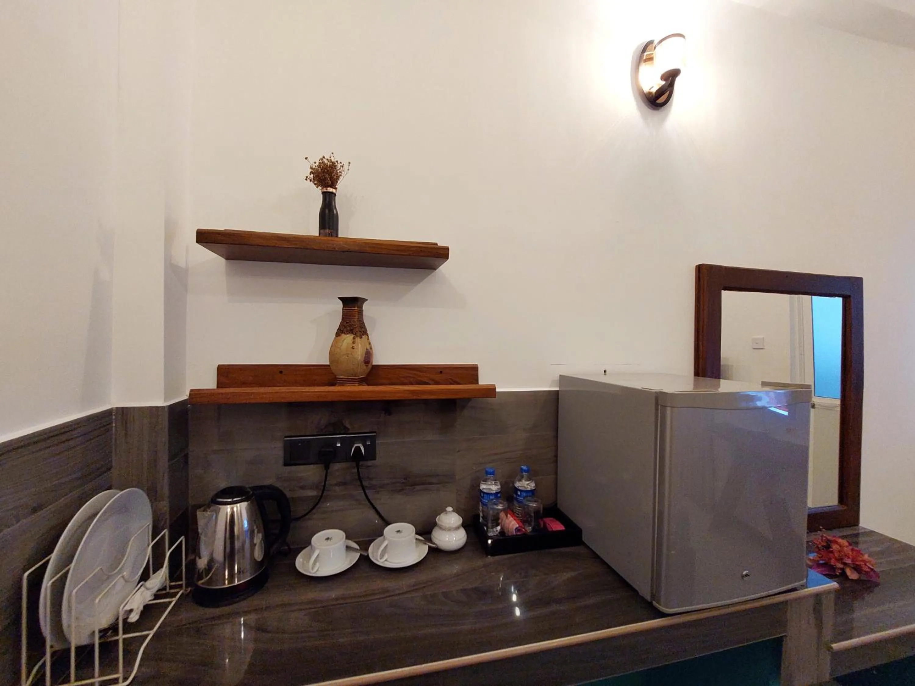 Kitchen or kitchenette in CHEN VILLA - Near Airport