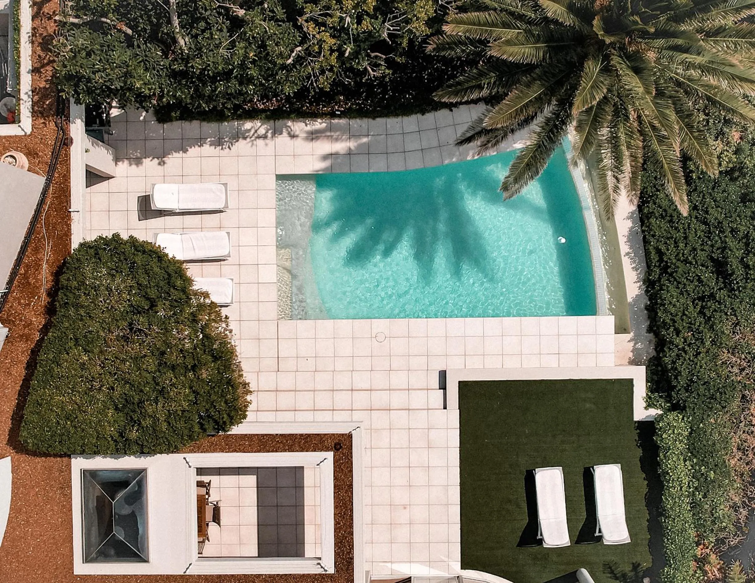 Pool view in Lion's View Villa & Apartment