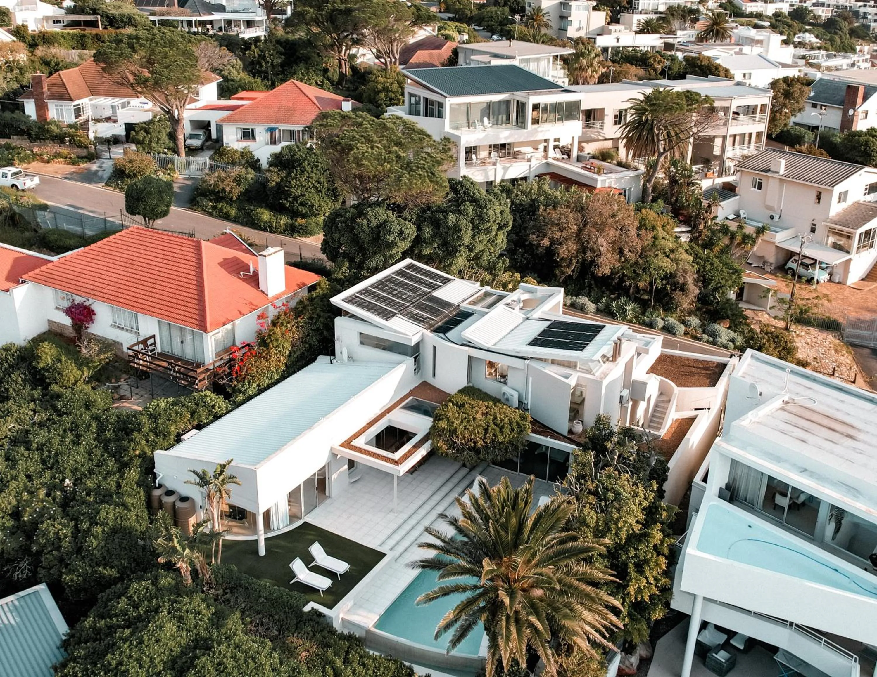 Bird's eye view in Lion's View Villa & Apartment