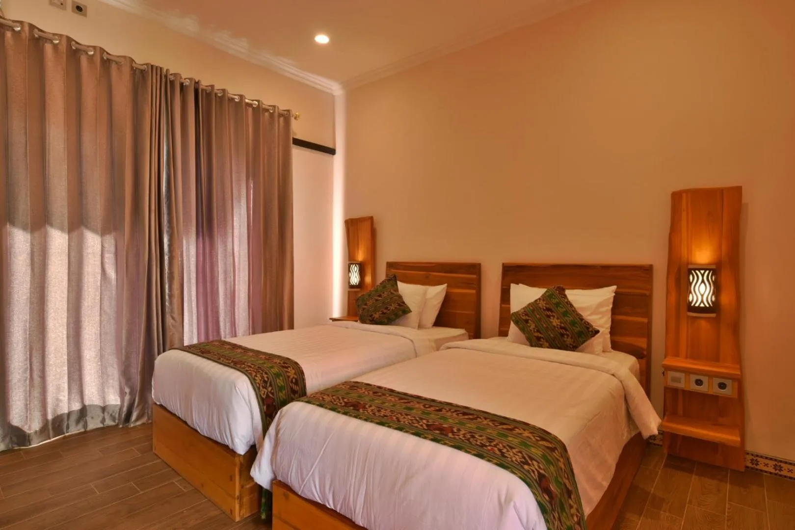 Bed in Saka Boutique Hotel