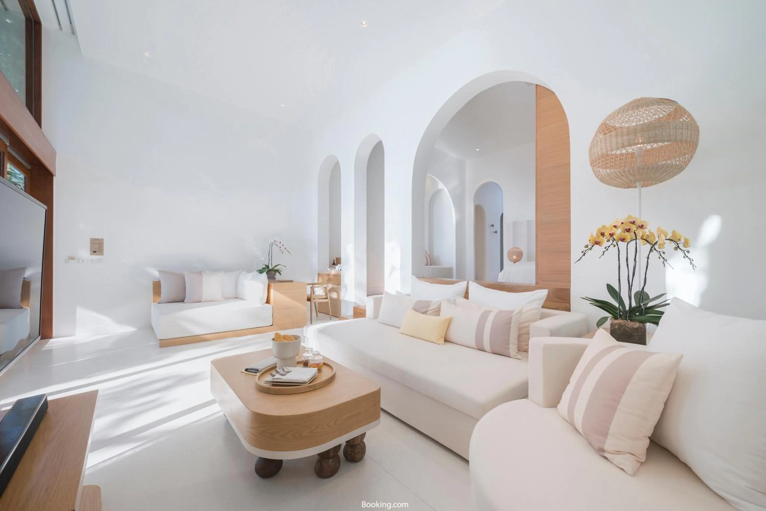 Living room in SALA Samui Chaweng Beach Resort